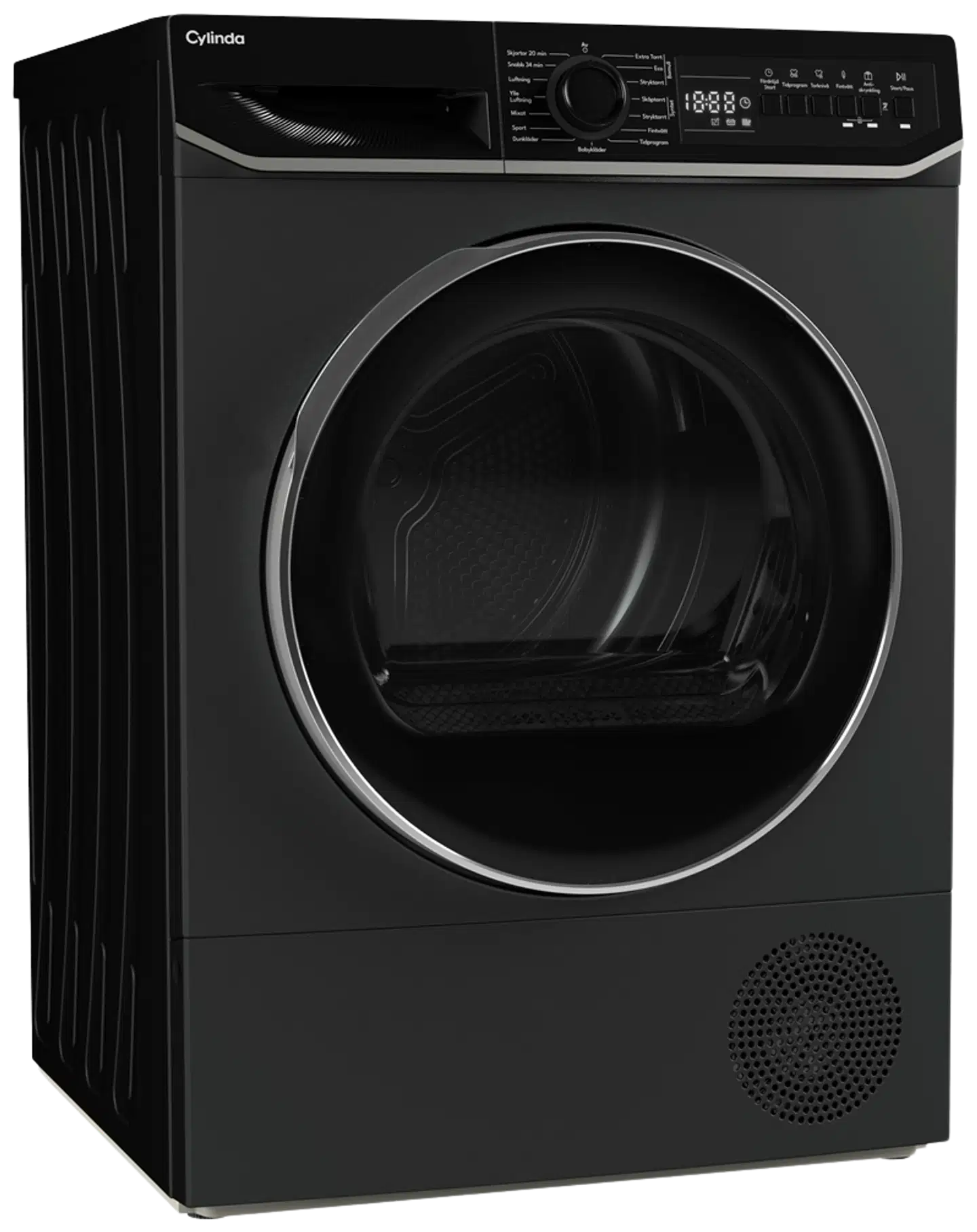 Cylinda kuivausrumpu TVP911G29BID, 9 kg, antrasiitti - 2