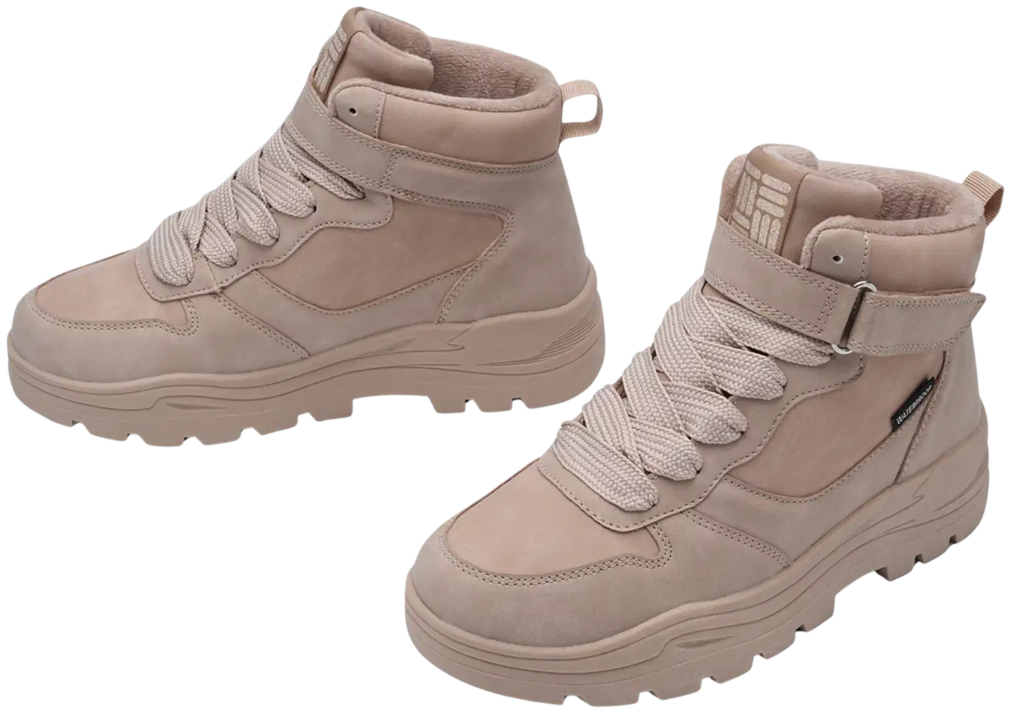 Dinsko lasten vedenpitävät vapaa-ajan kengät Frasier WP 349956 - Beige - 2