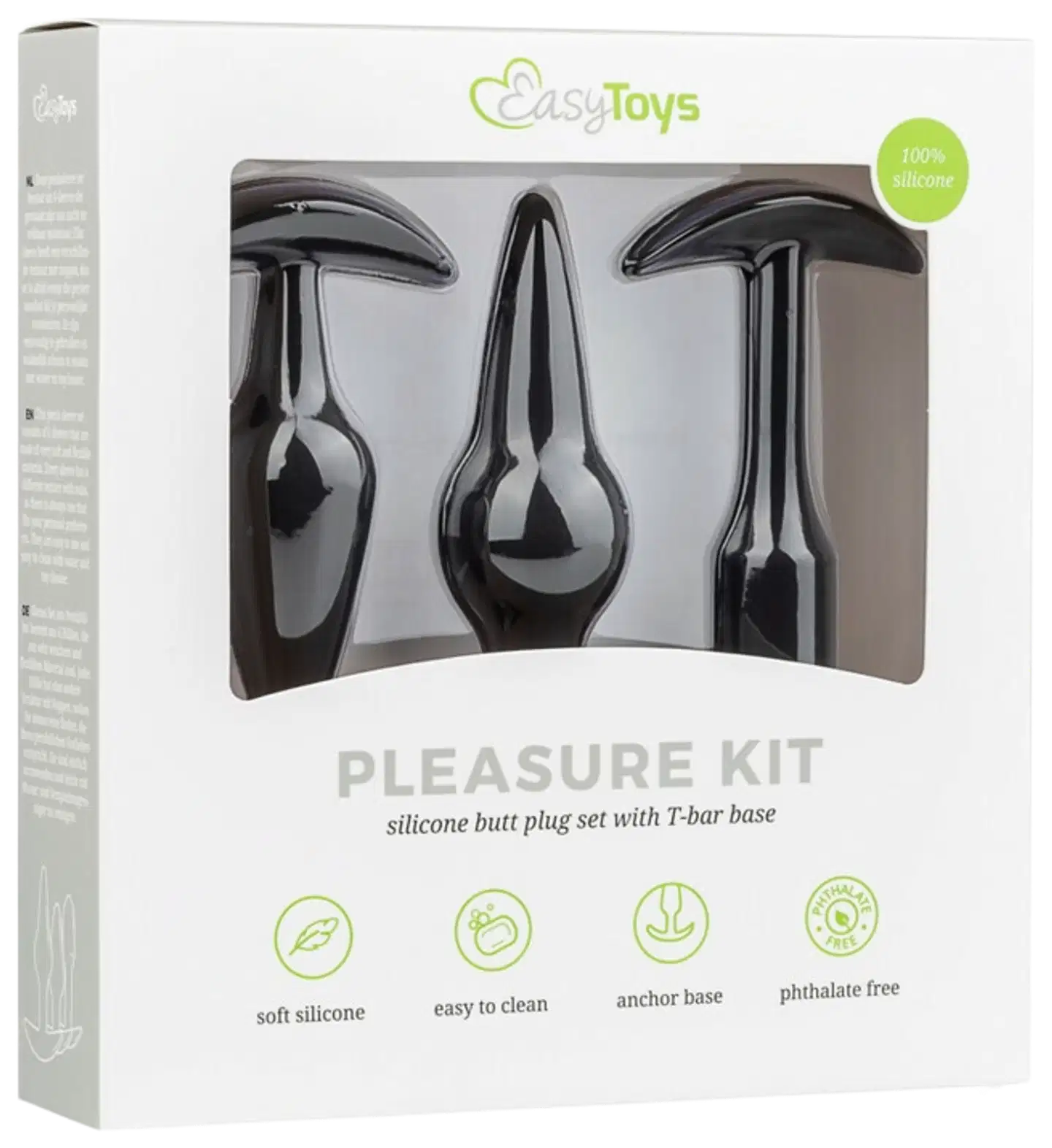 EasyToys anaalitappisetti 3-pack - 2