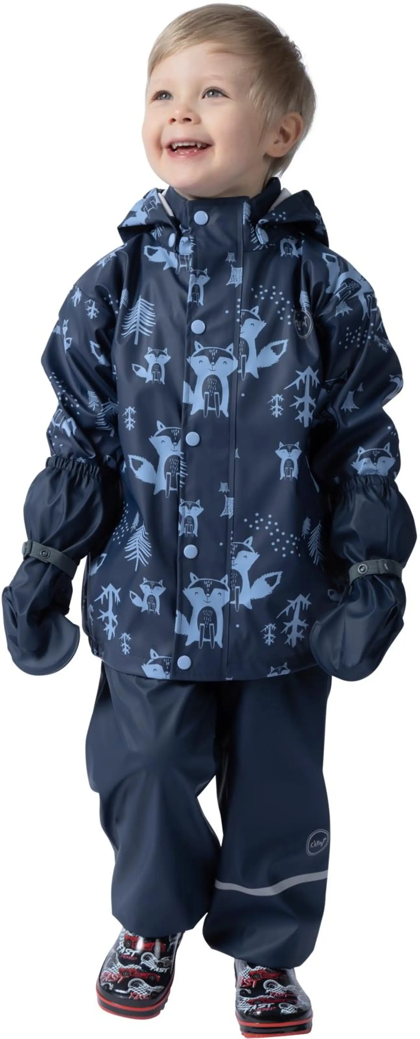 Ciraf lasten sadetakki Ibbe - Navy - 4