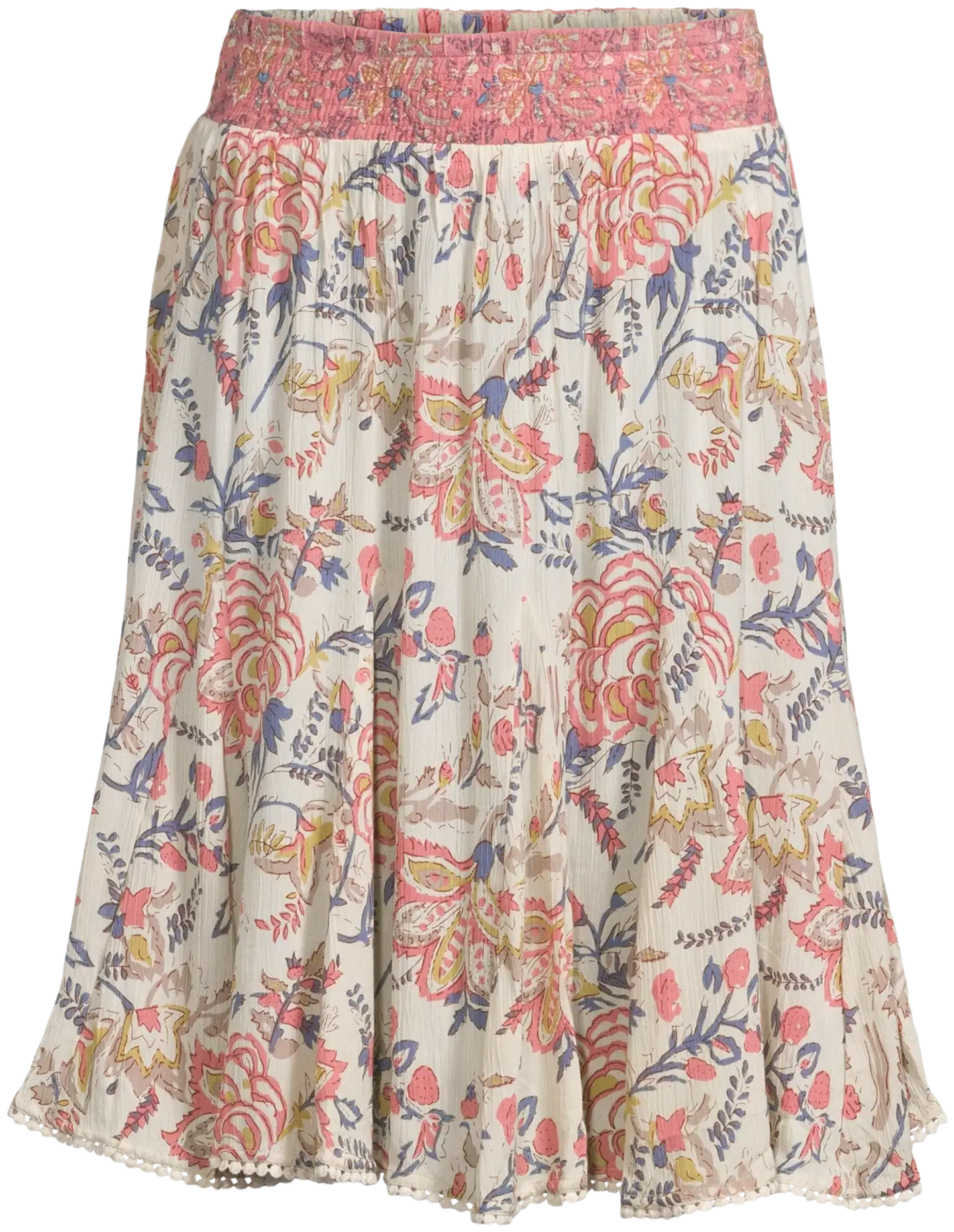 Margaux Riviera naisten hame SDSLSK013 - Pink AOP - 2