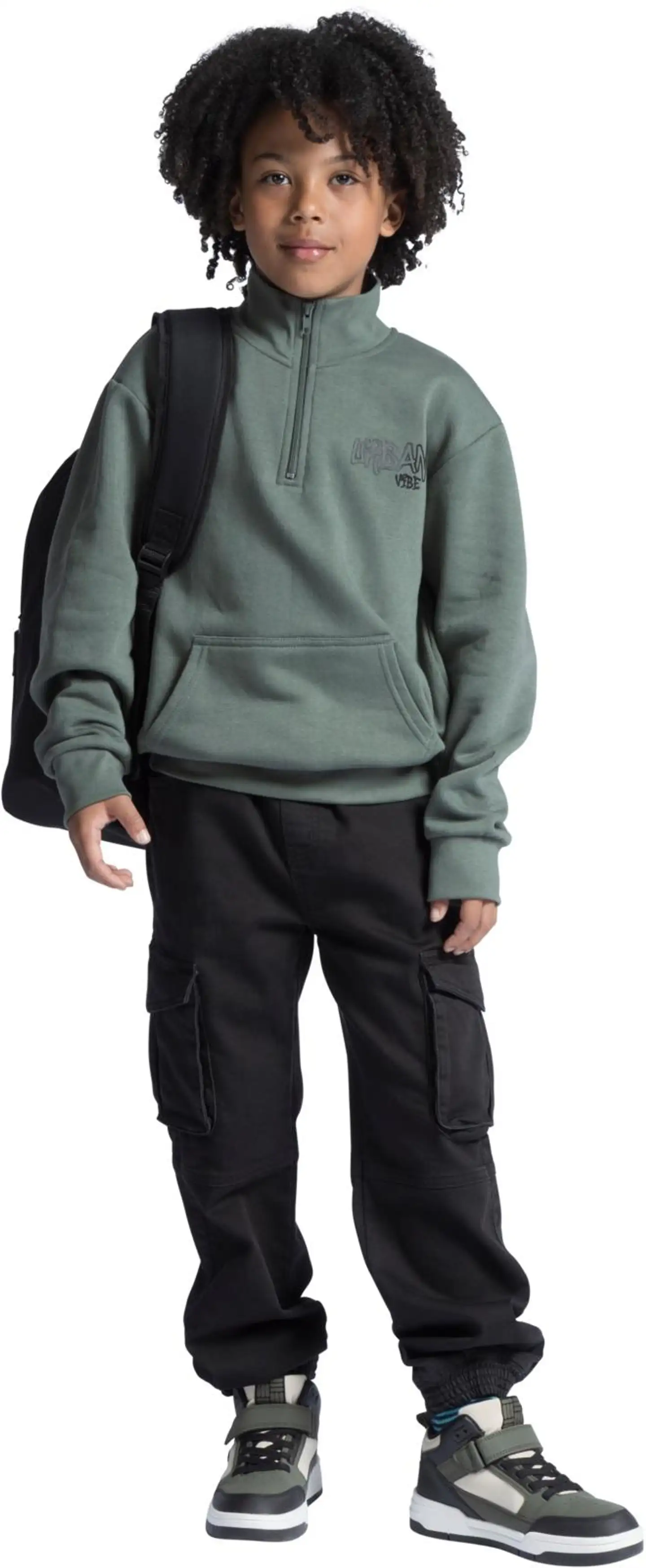 House nuorten cargohousut 23PH292512 - BLACK - 7