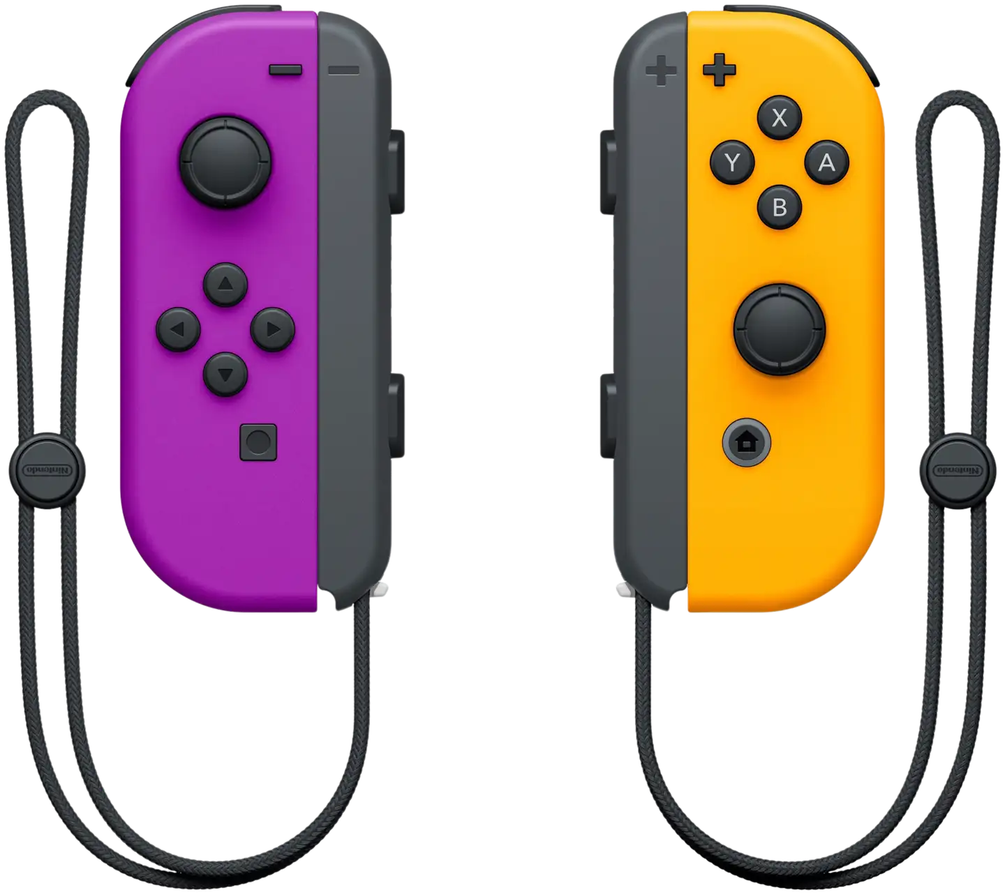 Nintendo Switch ohjainpari Joy-Con neonpurppura/neonoranssi - 2