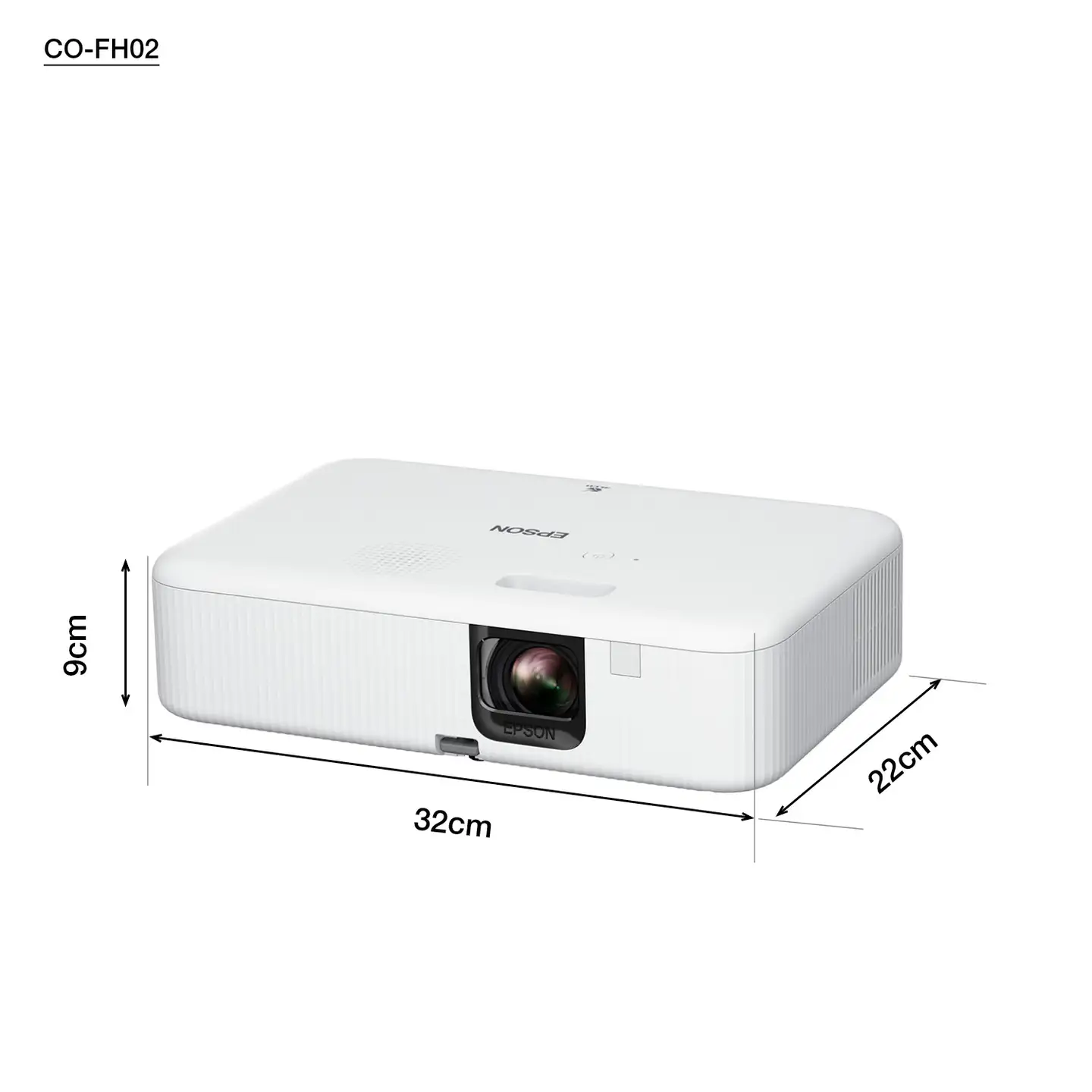 Epson FullHD 3LCD projektori CO-FH02 valkoinen - 7