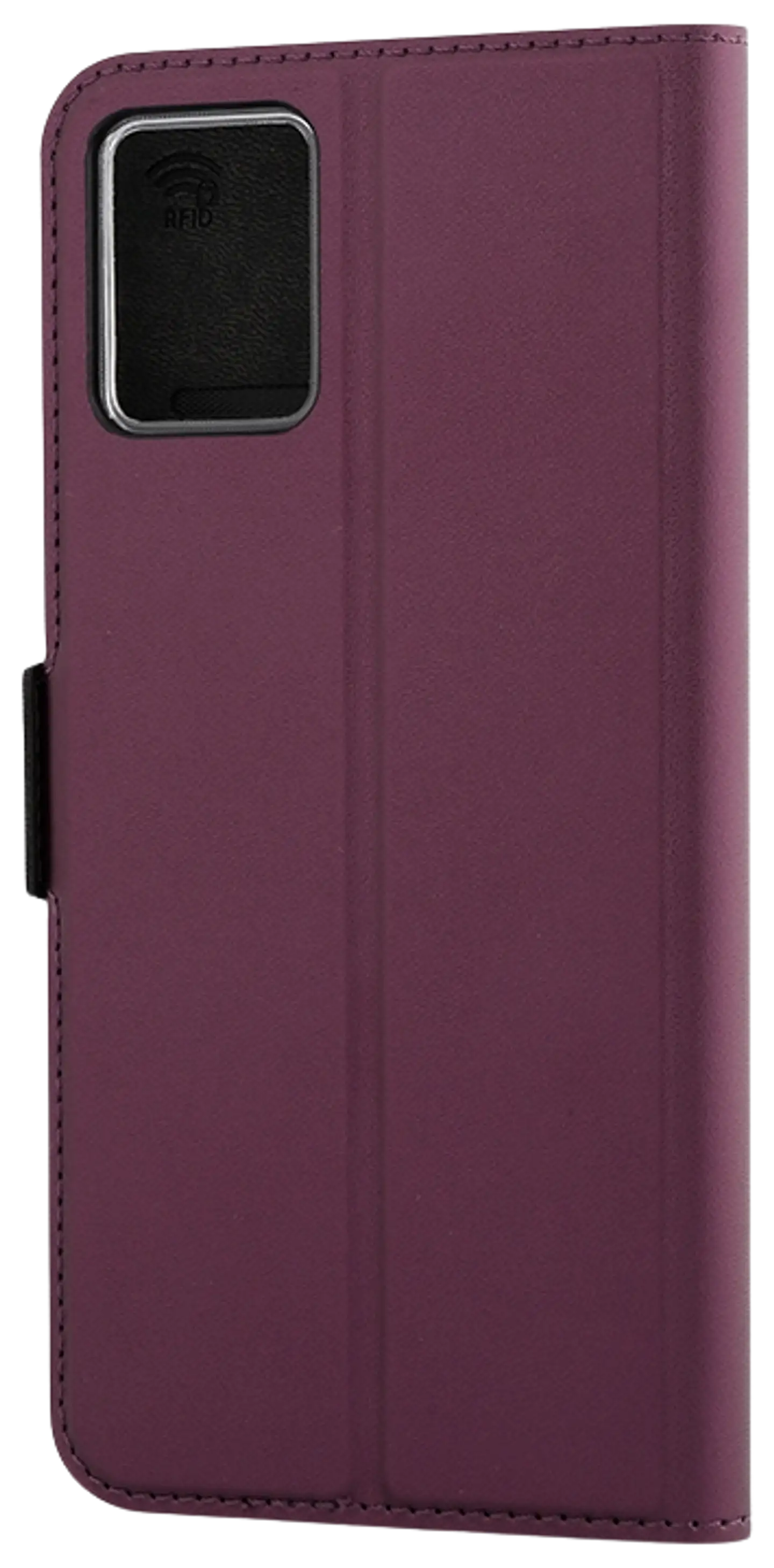 Wave Book Case, Motorola Moto E13, Smoky Sangria - 2