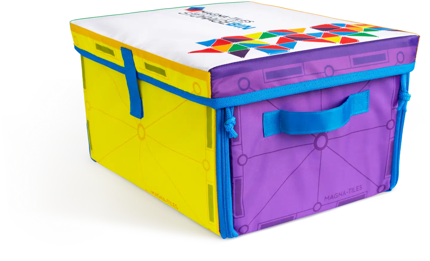 MAGNA-TILES® 2 in 1 -setti: säilytyslaatikko ja interaktiivinen leikkialusta - 3