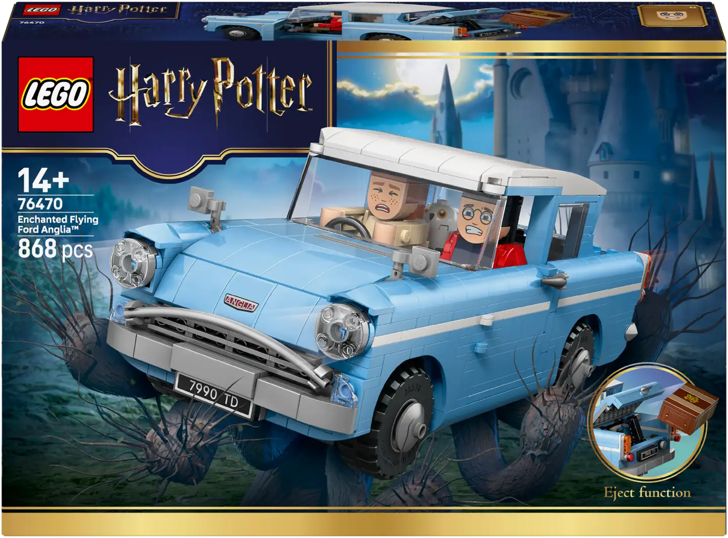 LEGO® Harry Potter TM 76470 Lumottu lentävä Ford Anglia™ - 3