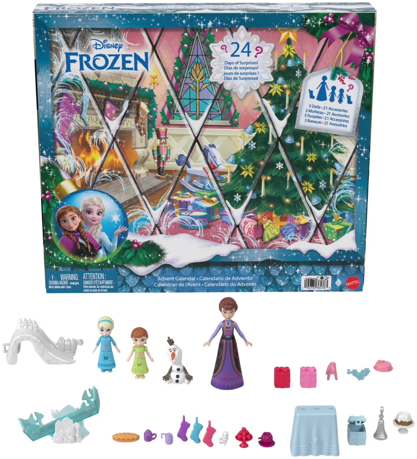 Disney Princess Frozen -joulukalenteri - 1
