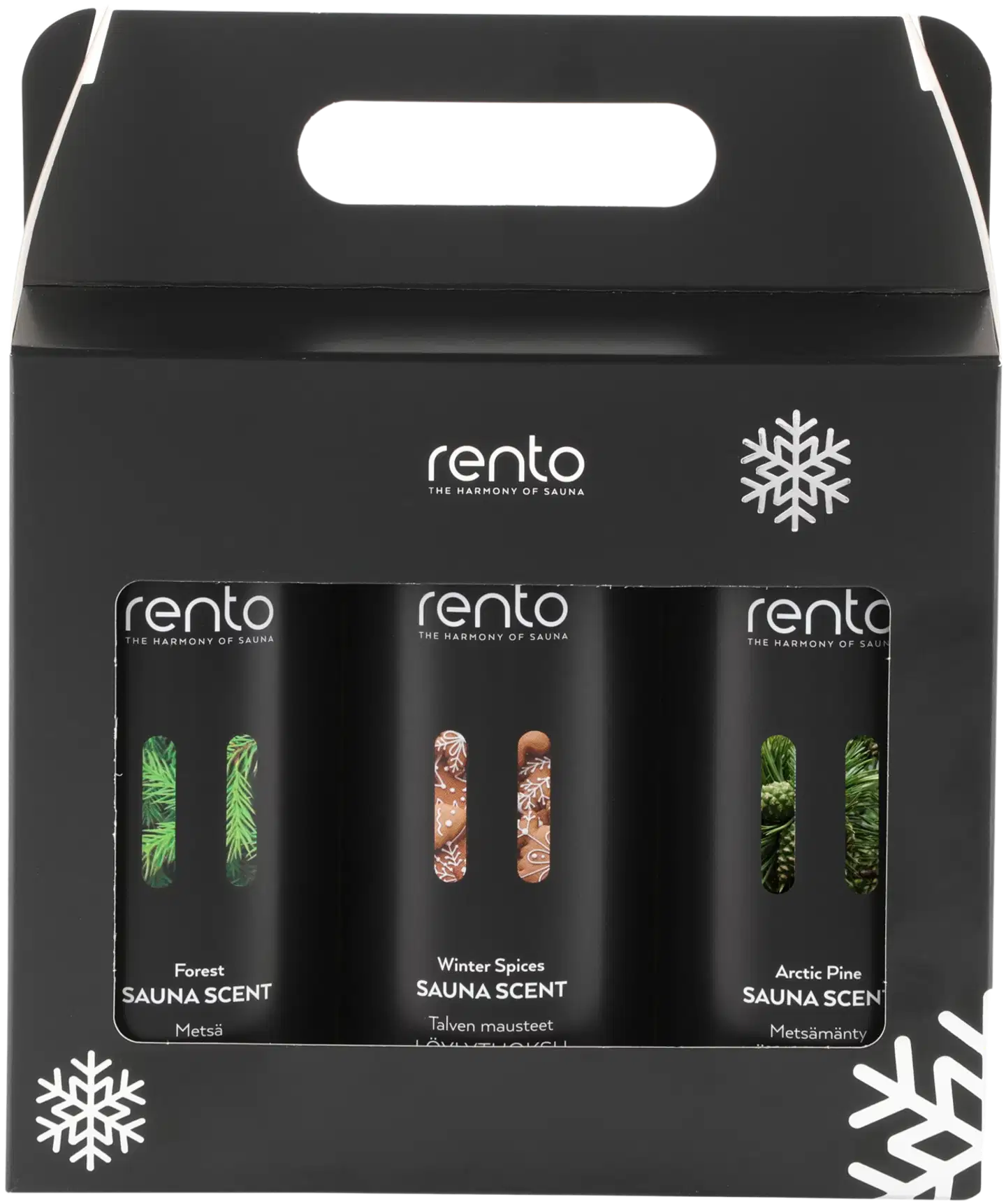 Rento Löylytuoksu lahjapakkaus 3 x 400 ml