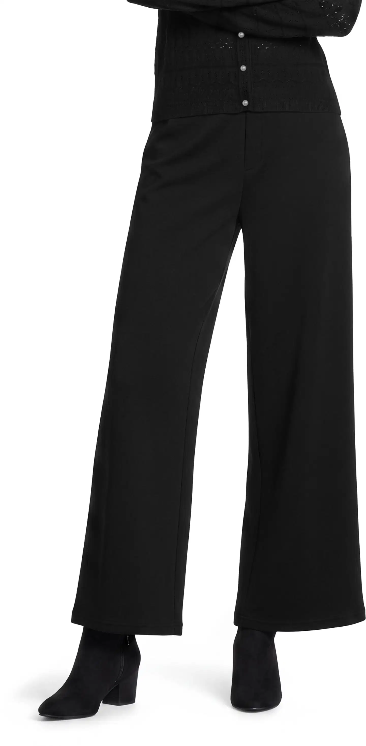 House naisten housut 222H262914 - black - 1