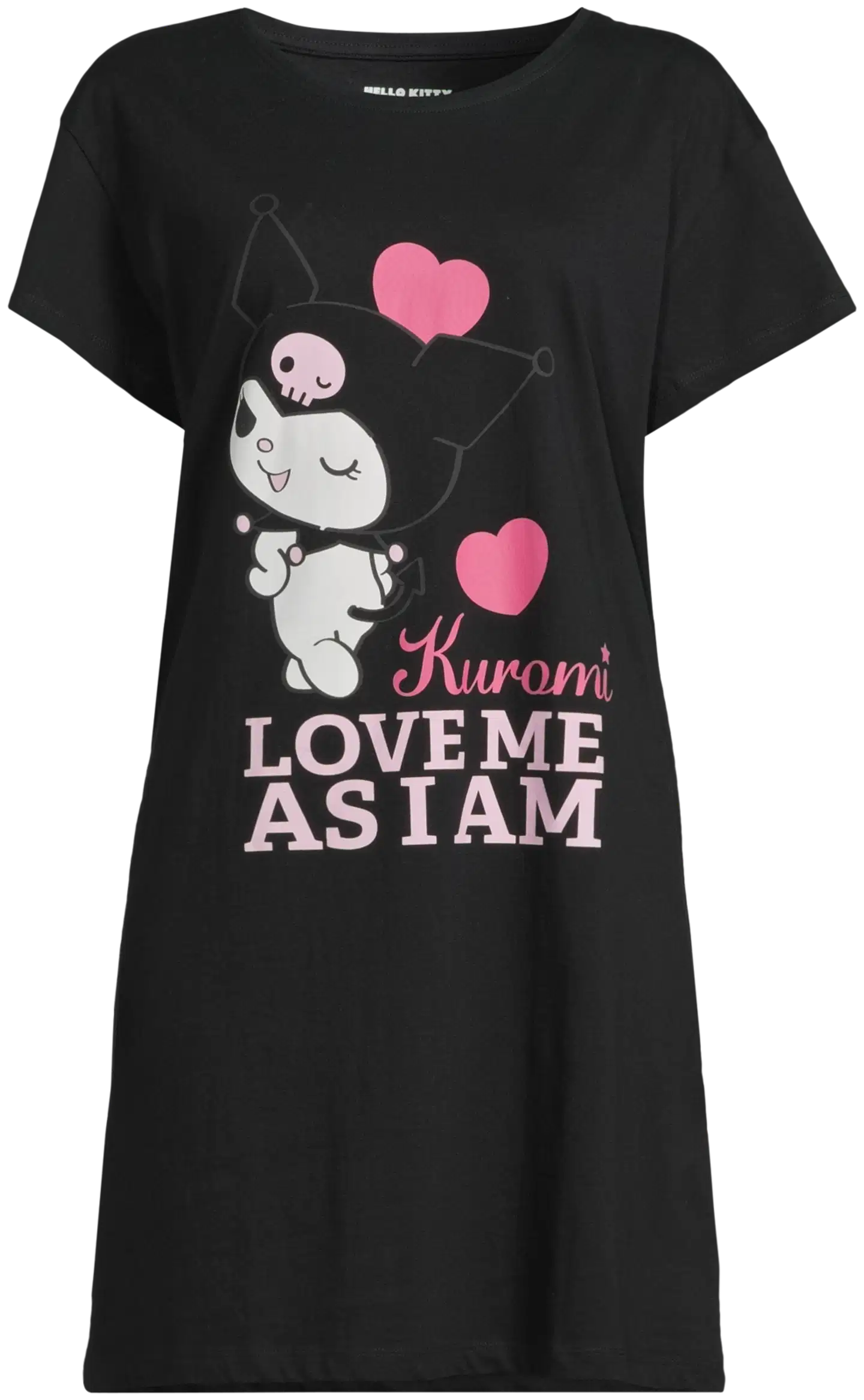 Hello Kitty naisten yöpaita HK60112 - Black - 2