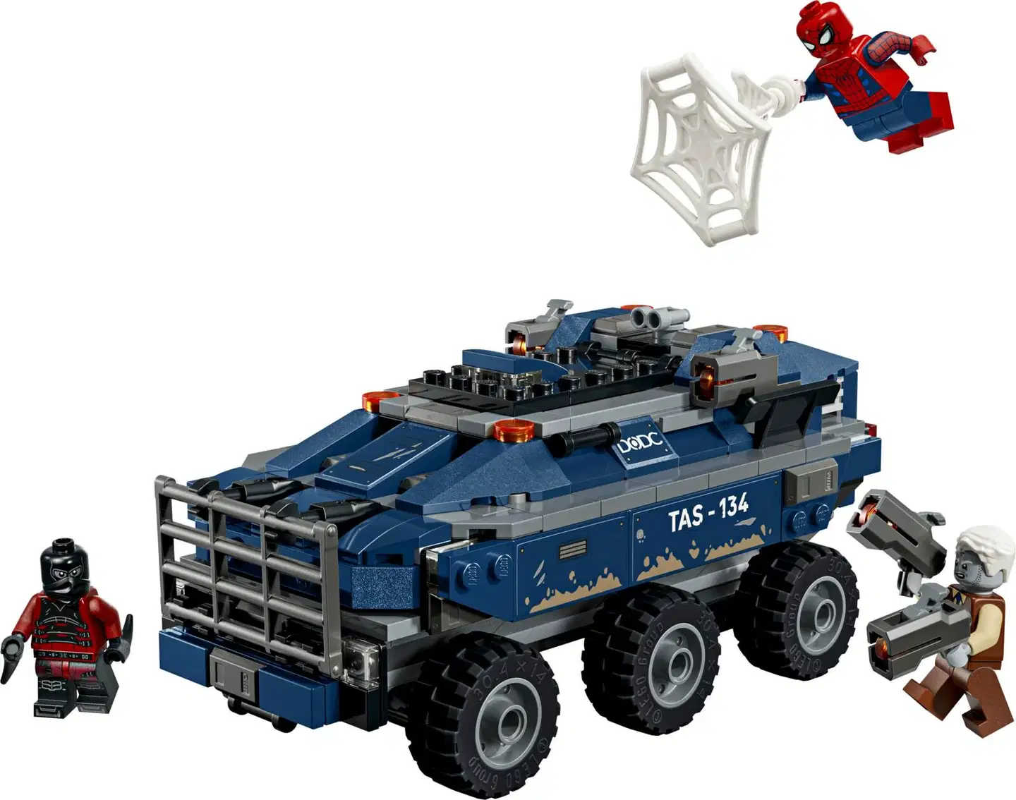LEGO® Super Heroes Marvel 76349 Spider-Man ja vankilakuljetuksen takaa-ajo - 2