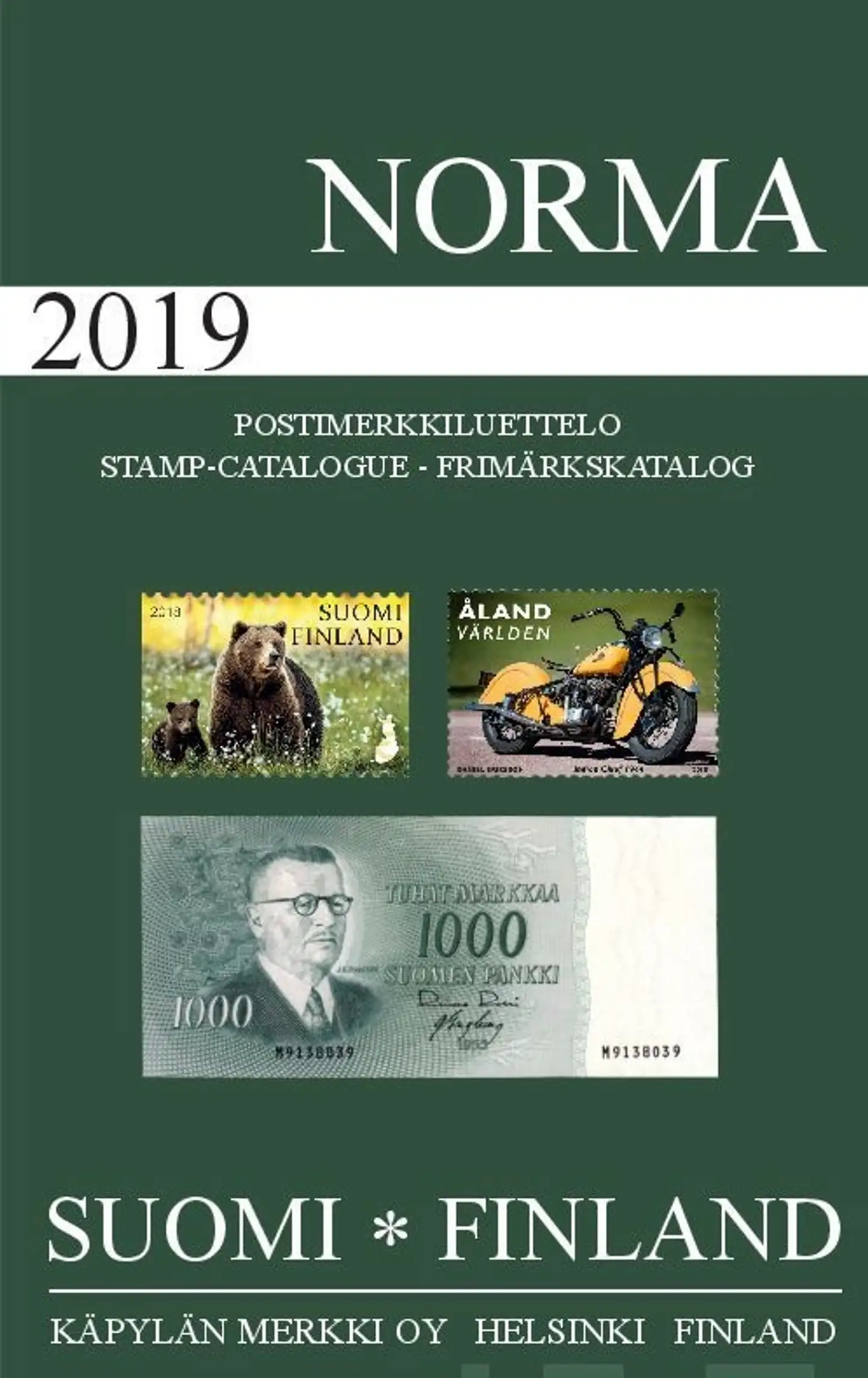Norma 2019 (1856-2018) - Postimerkkiluettelo - Stamp-Catalogue - Frimärkskatalog