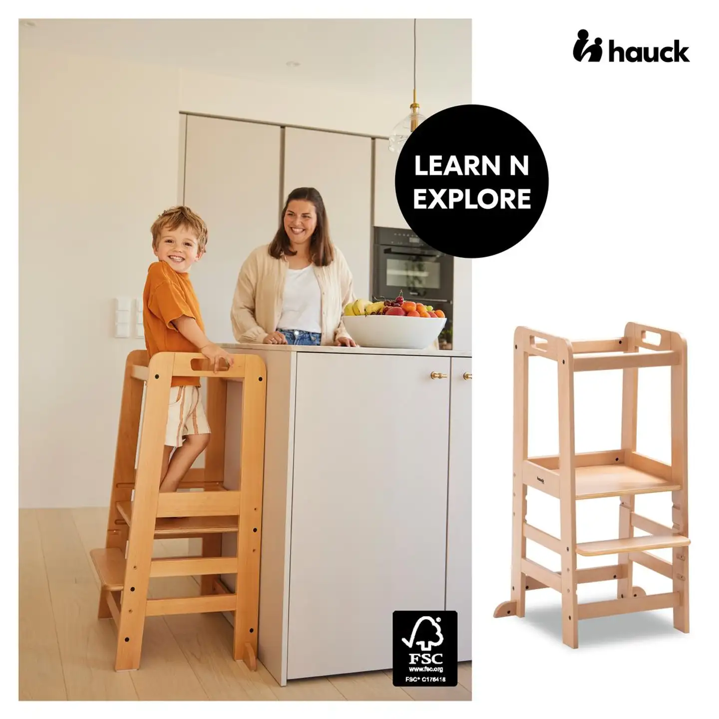 Hauck seisontajakkara Learn N Explore - 15