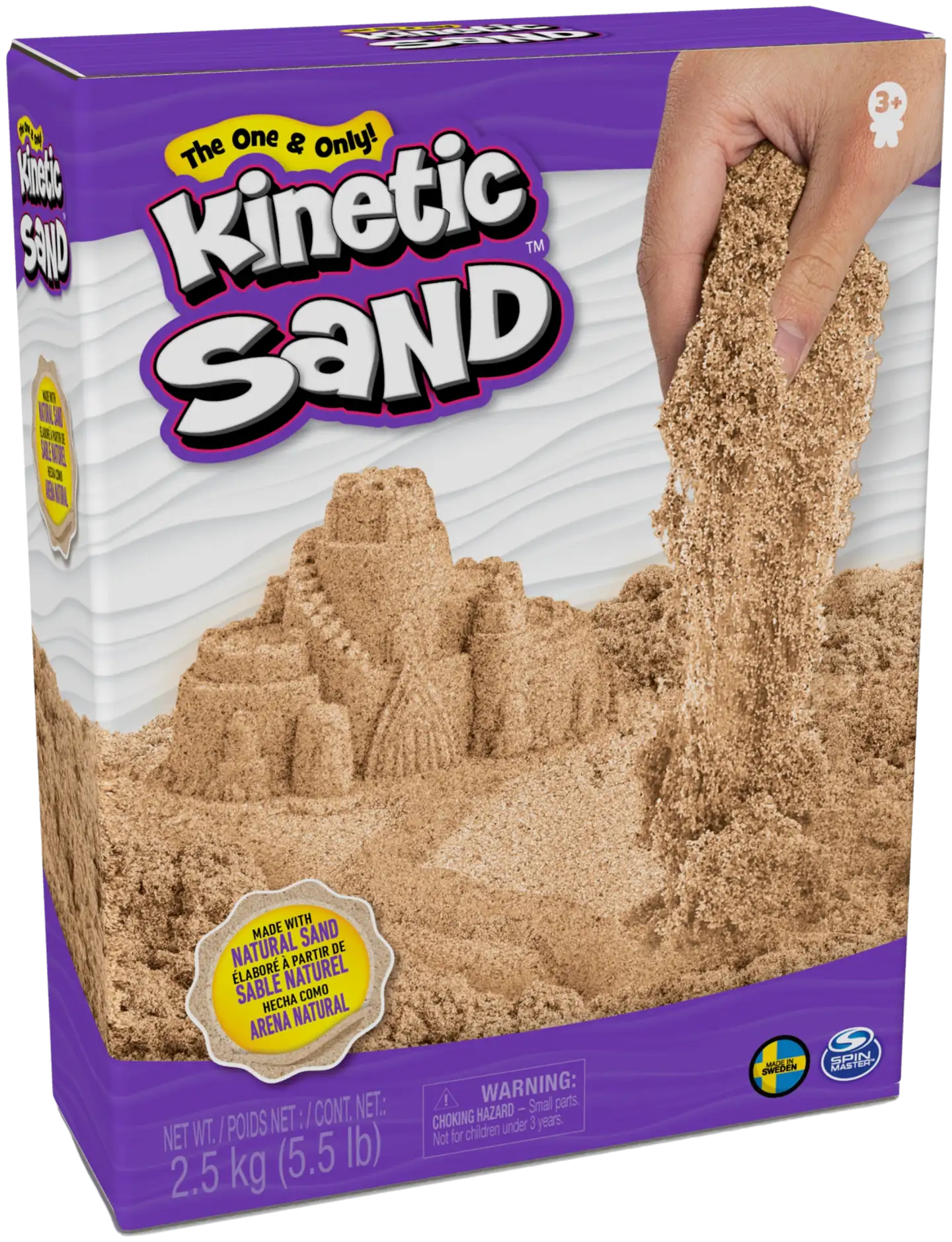 Kinetic Sand pinkki 900g