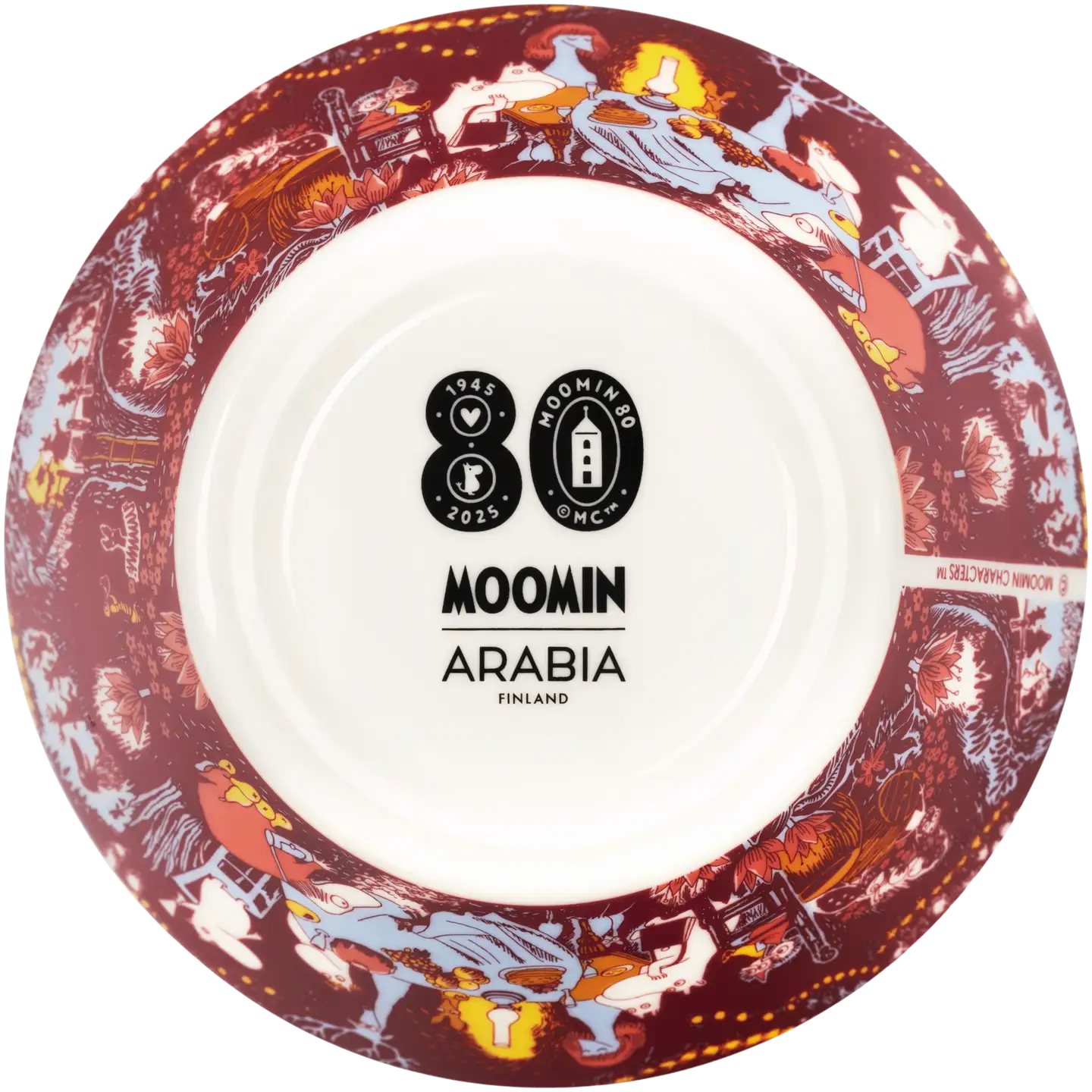 Moomin Arabia Finland Kulho Muumi 15cm Juhlan Aika - 3