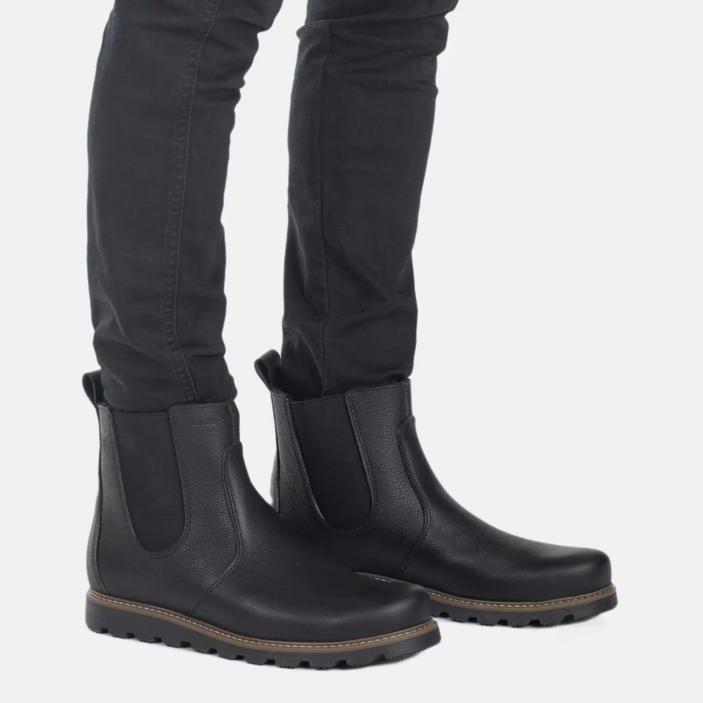 Pomar miesten talvinilkkuri Raja 48258-100 - Black Vivian/Tan sole - 5