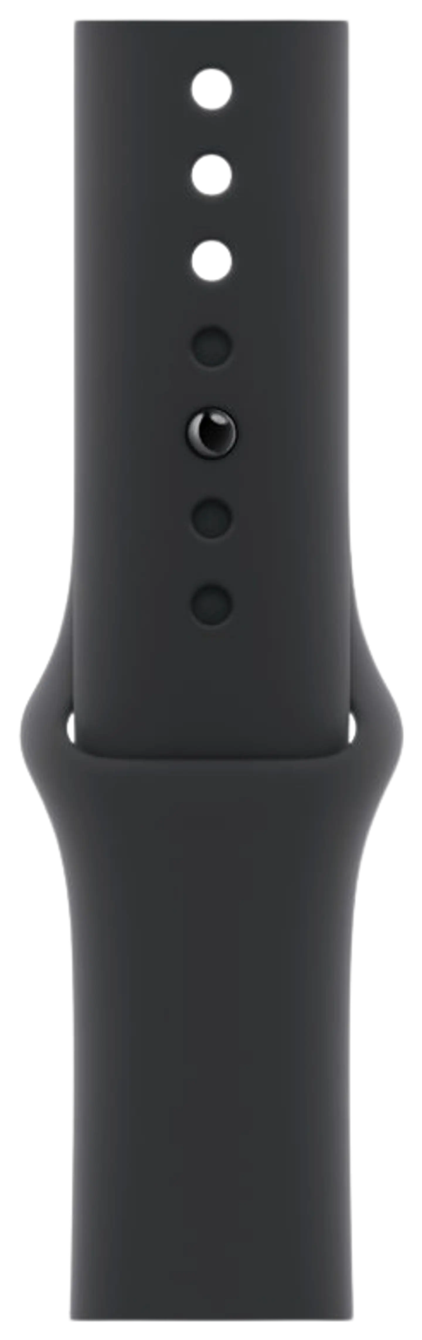 Apple Watch Series 10 GPS 46mm Jet Black alumiinikotelo, Black Sport ranneke - S/M - MWWP3QN/A - 3