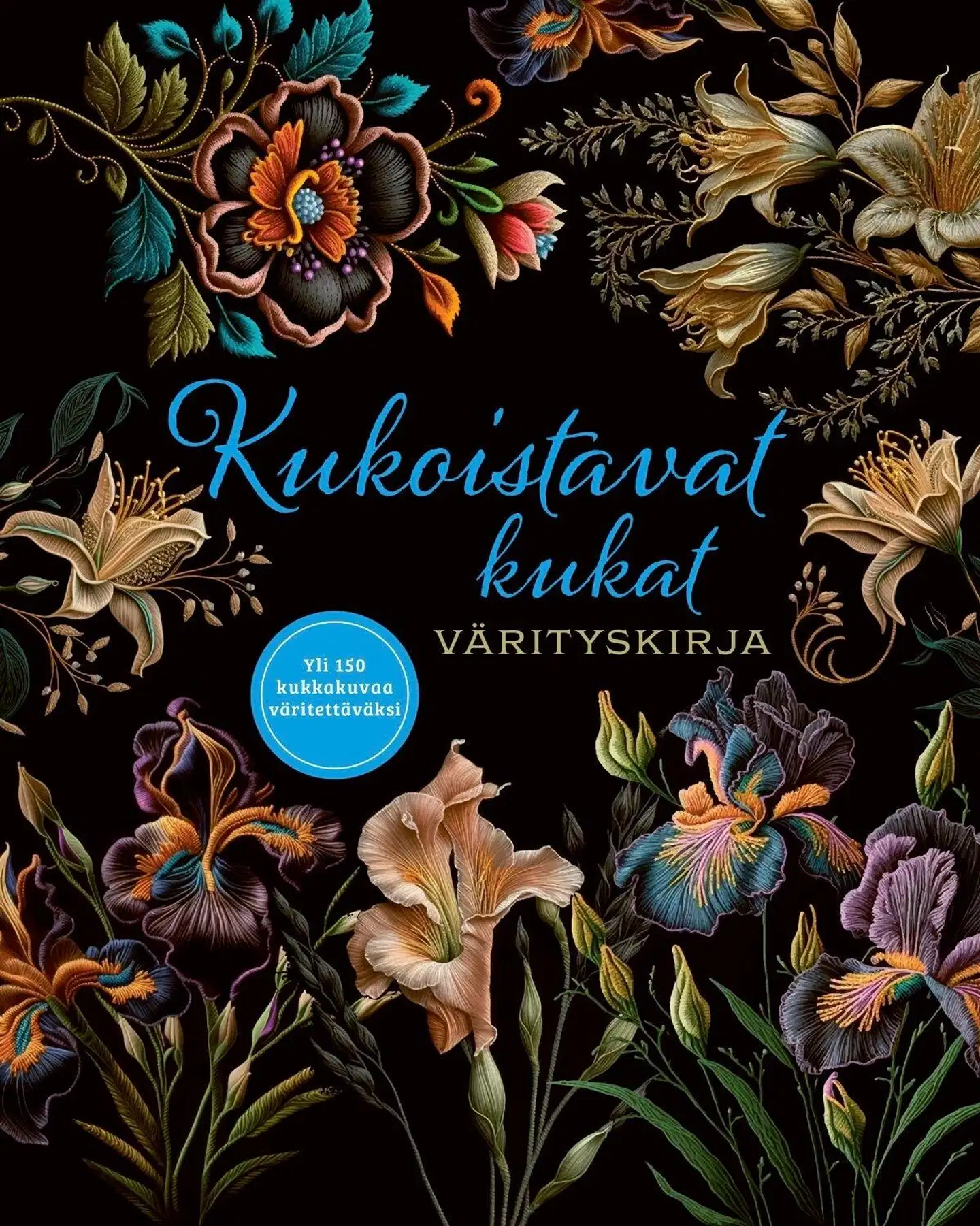 Kukoistavat kukat - Värityskirja