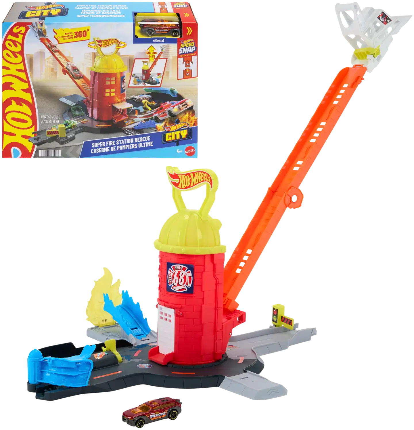 Hot Wheels City Super paloasema - 1