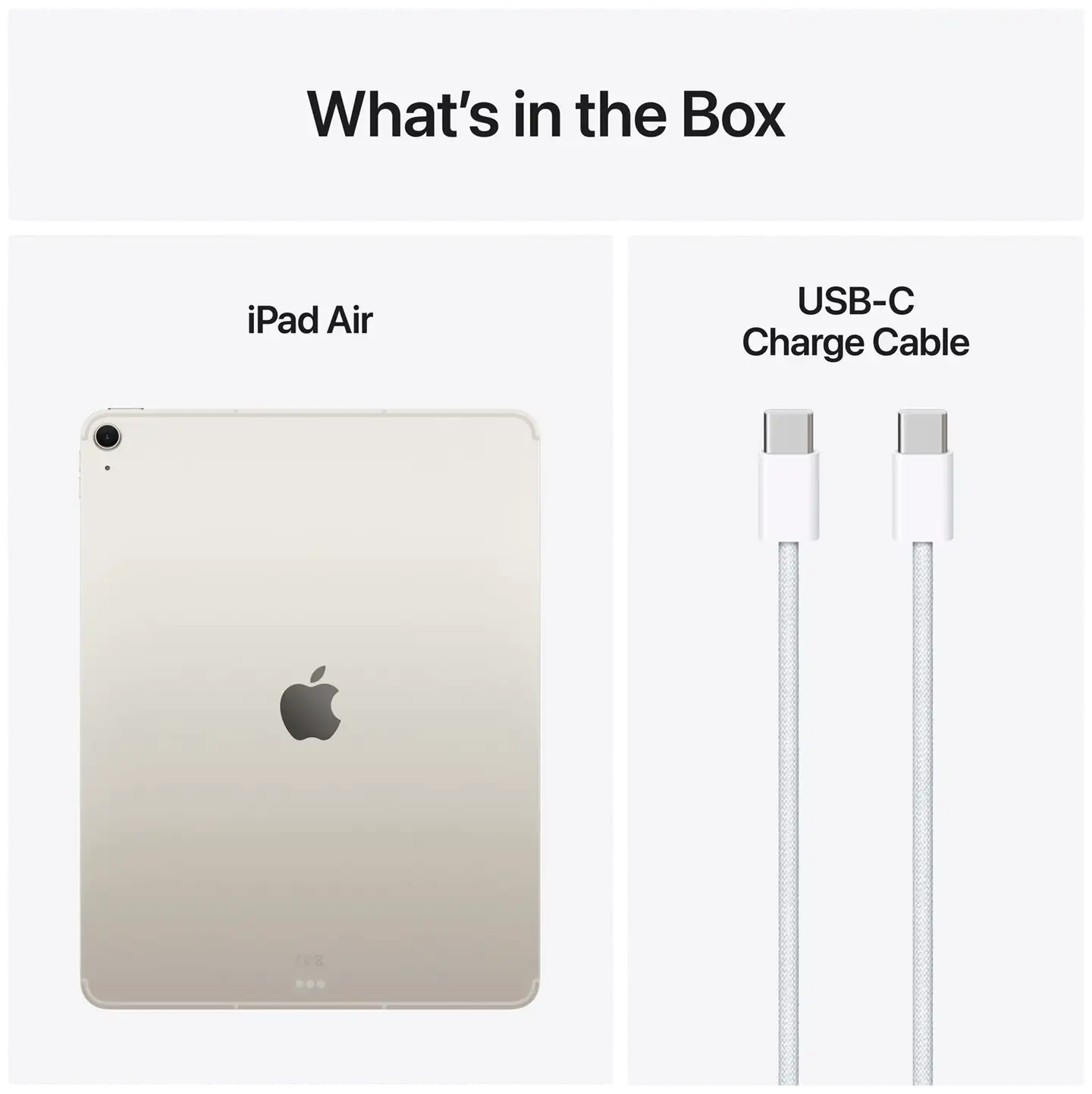 Apple iPad Air 13 wifi+5G 128GB tähtivalkea - MCJ34KN/A - 3