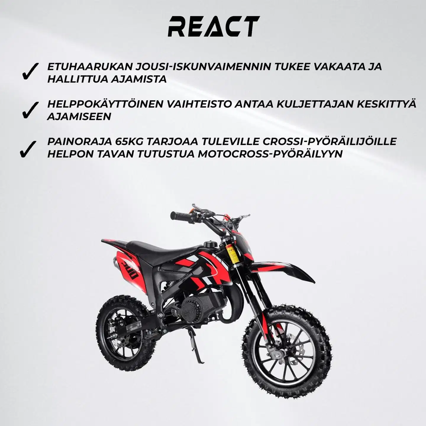 React minicrossi attacker 49cc - 3