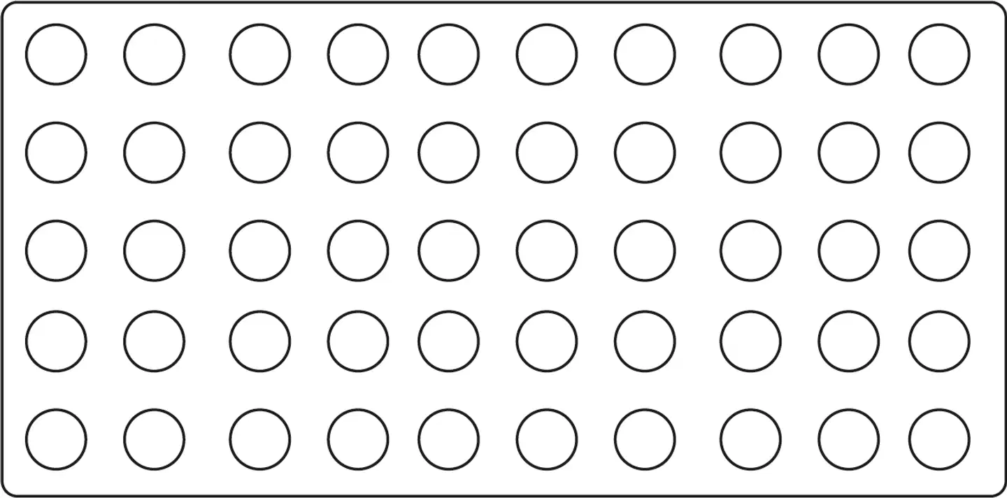 Habo 0vivaimennin 9007 8x2,2 mm 50 kpl läpikuultava - 2