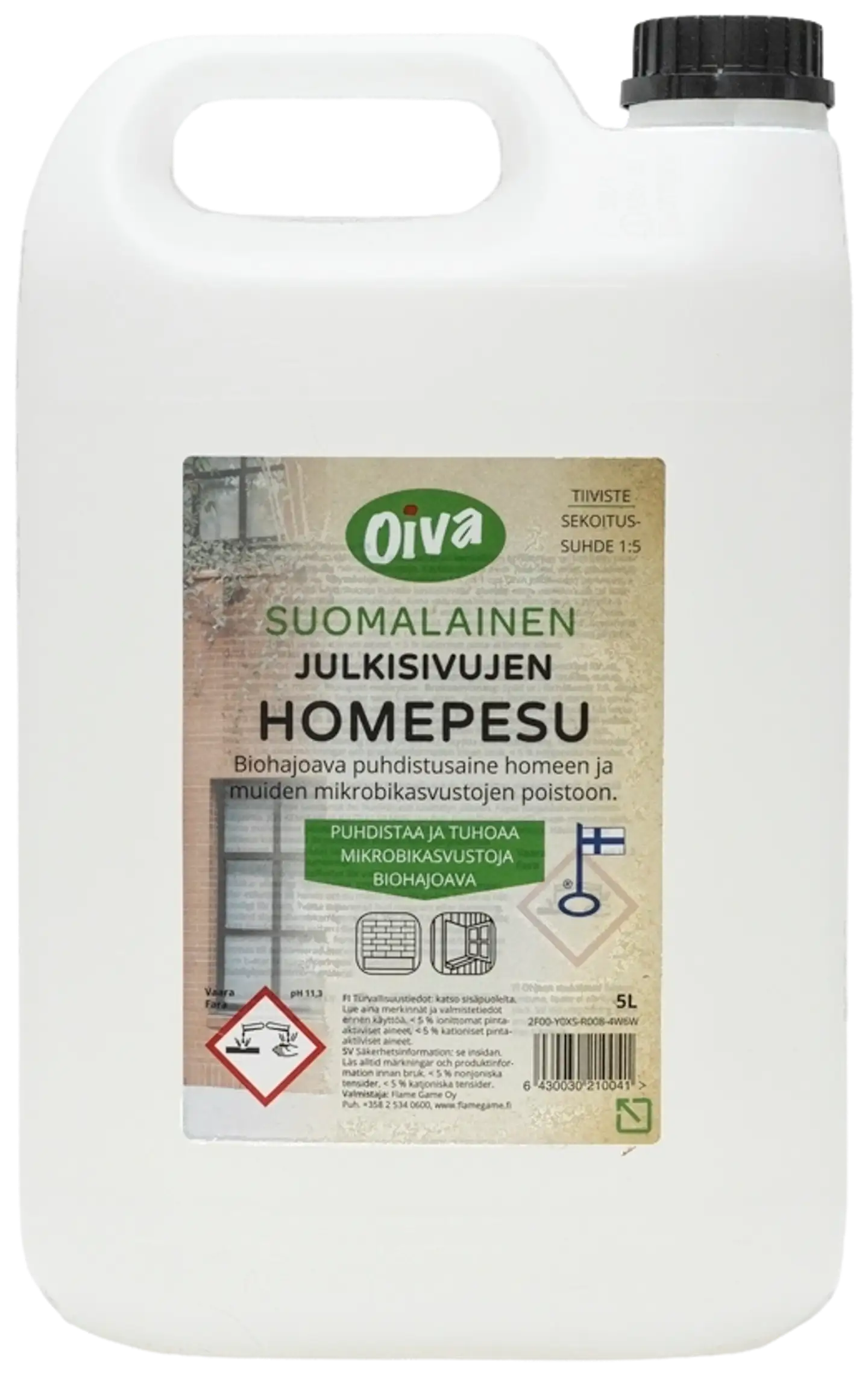 Oiva julkisivujen homepesu 5 l