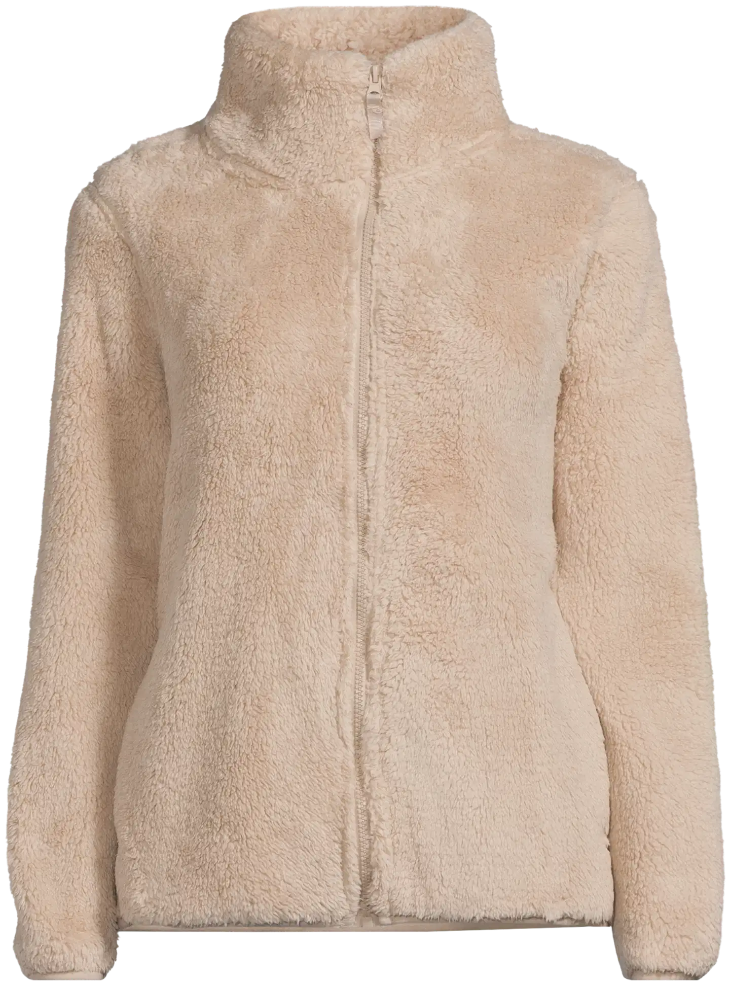 House naisten fleecetakki sherpa YLJ4610 - Doeskin - 2