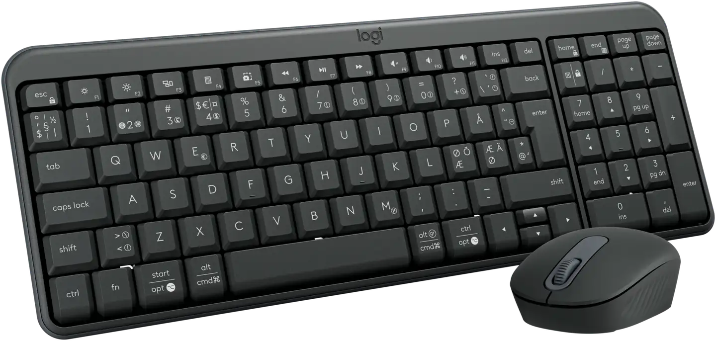 Logitech Wireless Desktop MK250 - GRAPHITE - 2