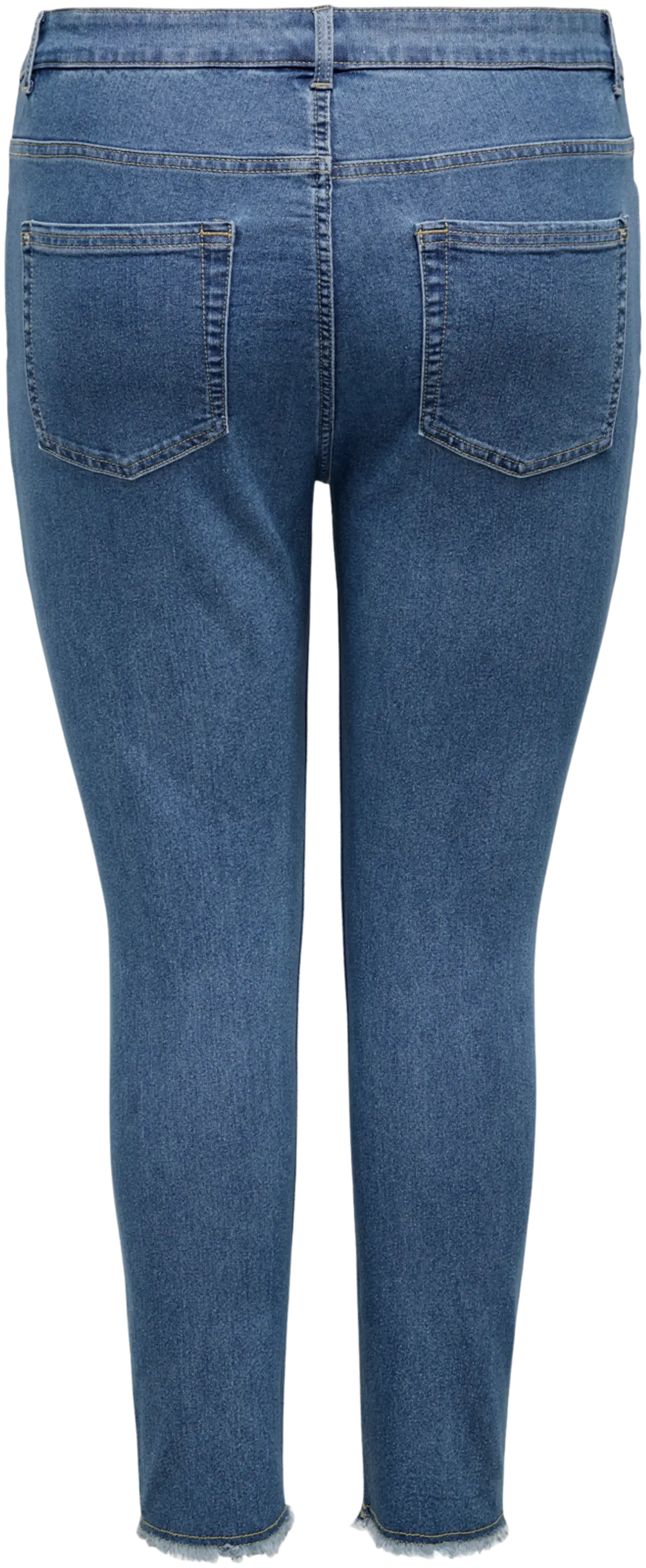 Only Carmakoma naisten farkut Carhush - Medium Blue Denim - 2