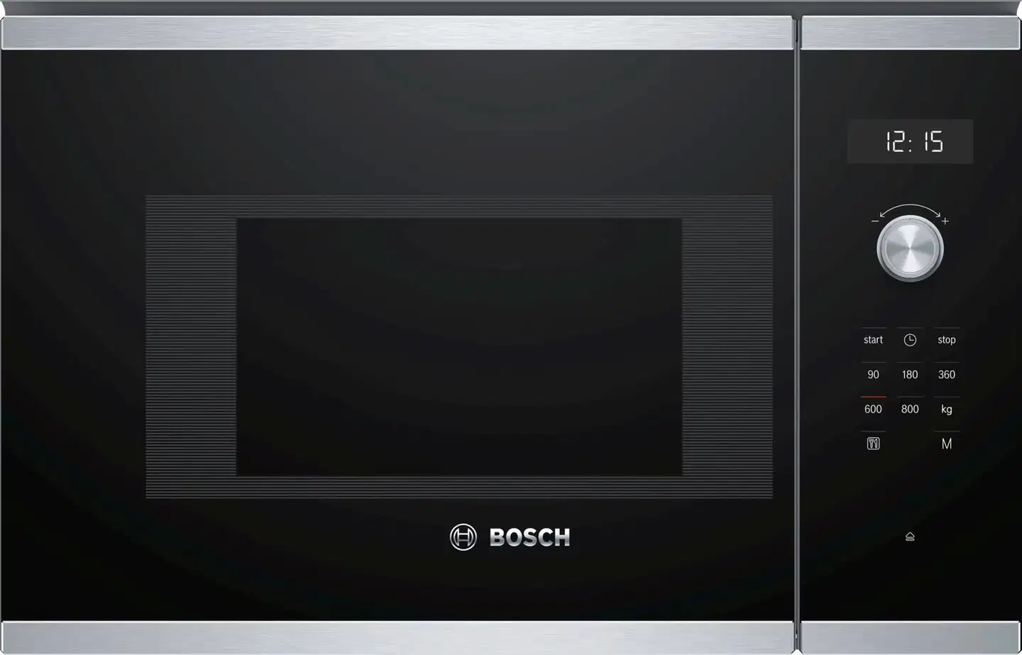 Bosch Serie 6 kalusteisiin sijoitettava mikroaaltouuni teräs