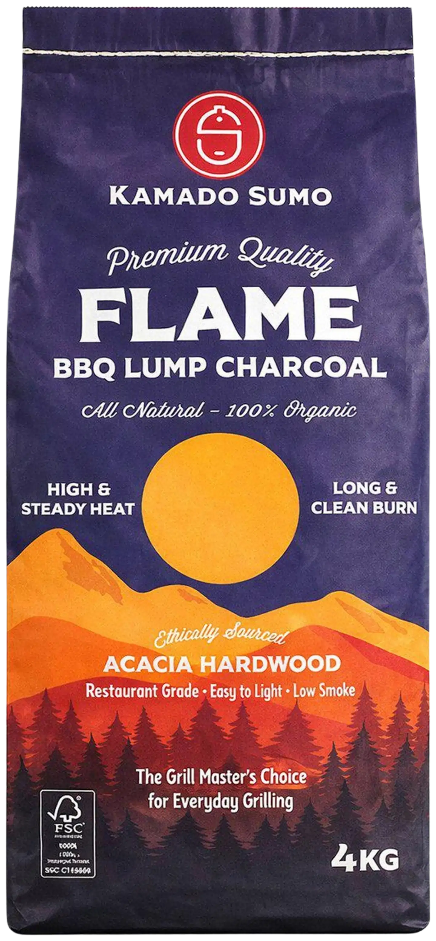 Kamado Sumo Flame grillihiili 4 kg - 2