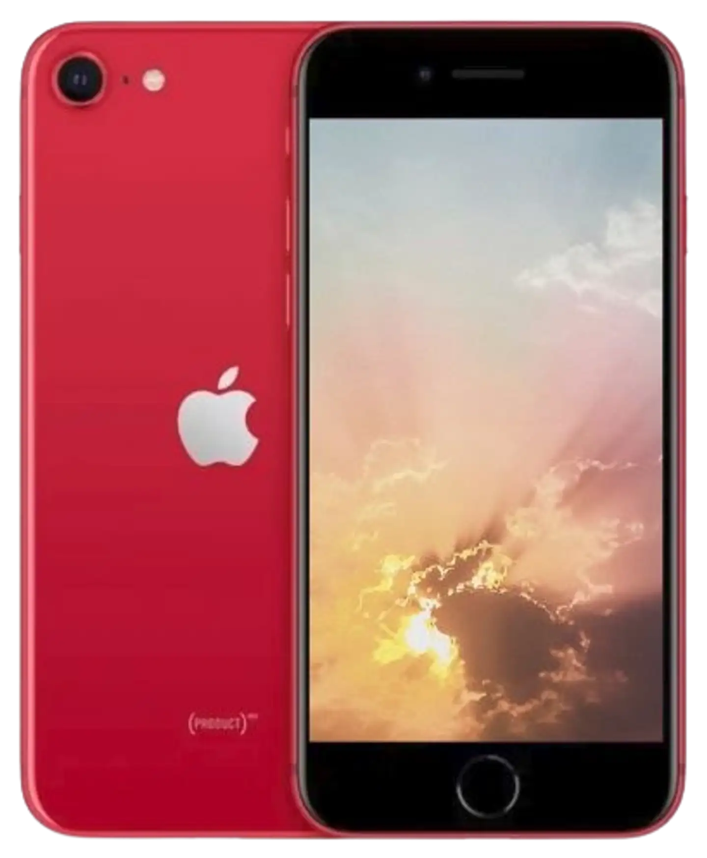 Apple iPhone SE 2 128GB älypuhelin Red, tehdashuollettu, käytetty puhelin