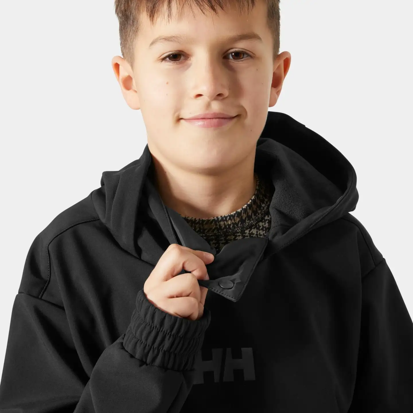 Helly Hansen nuorten softshell anorakki Powder - BLACK - 5