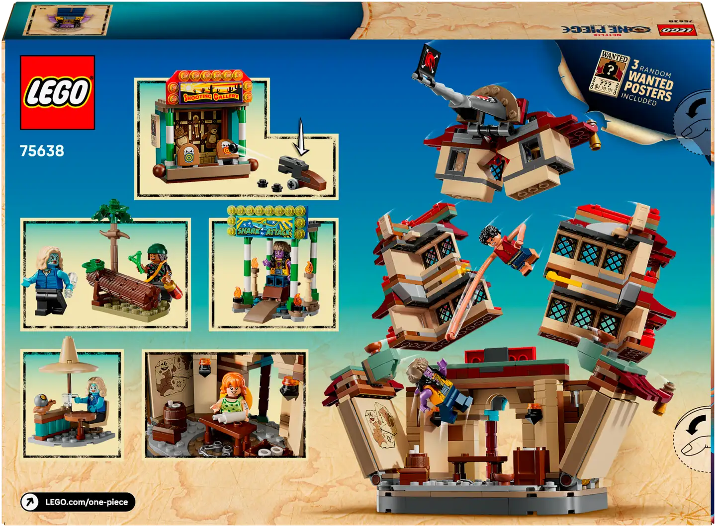 LEGO® ONE PIECE 75638 Taistelu Arlong Parkissa - 4