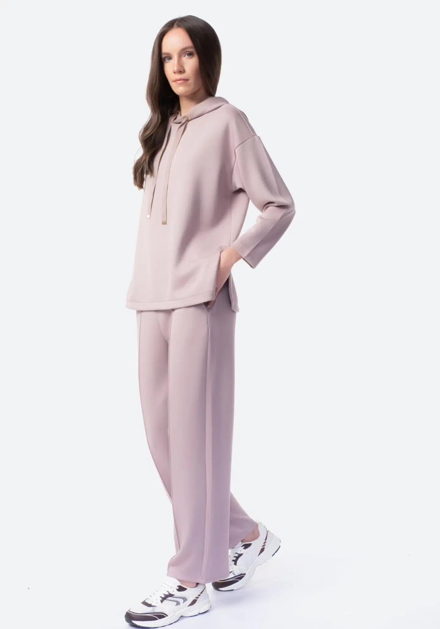 TEX naisten scubahousut I286132 - PINK - 5