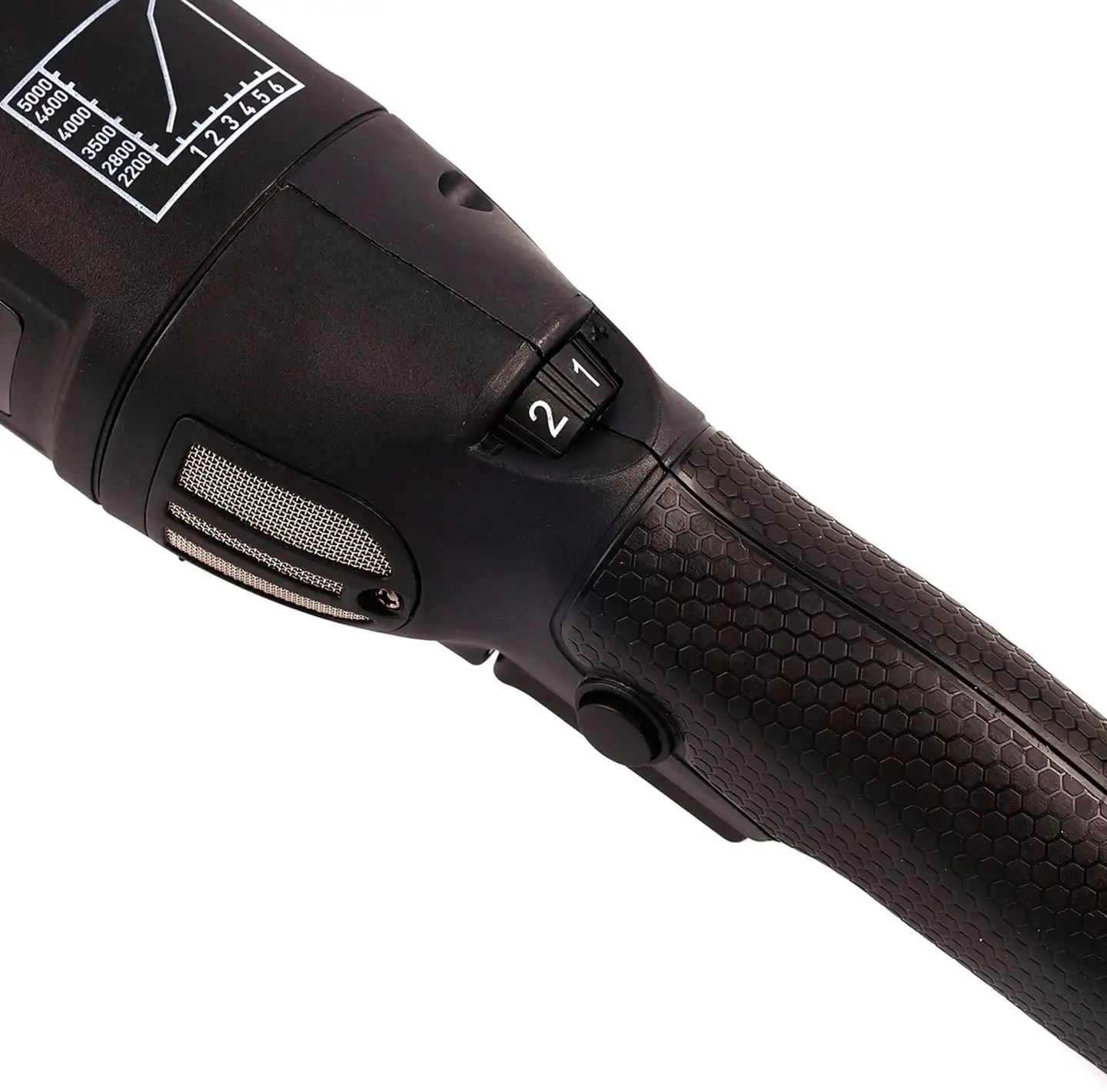 Maxshine M15PRO epäkeskokiillotuskone – 1000W, 15 mm liike, 5" laikka, 6 nopeutta (2200–5000 OPM), pehmeä käynnistys, ergonominen kumipinnoite, D-kahva - 2