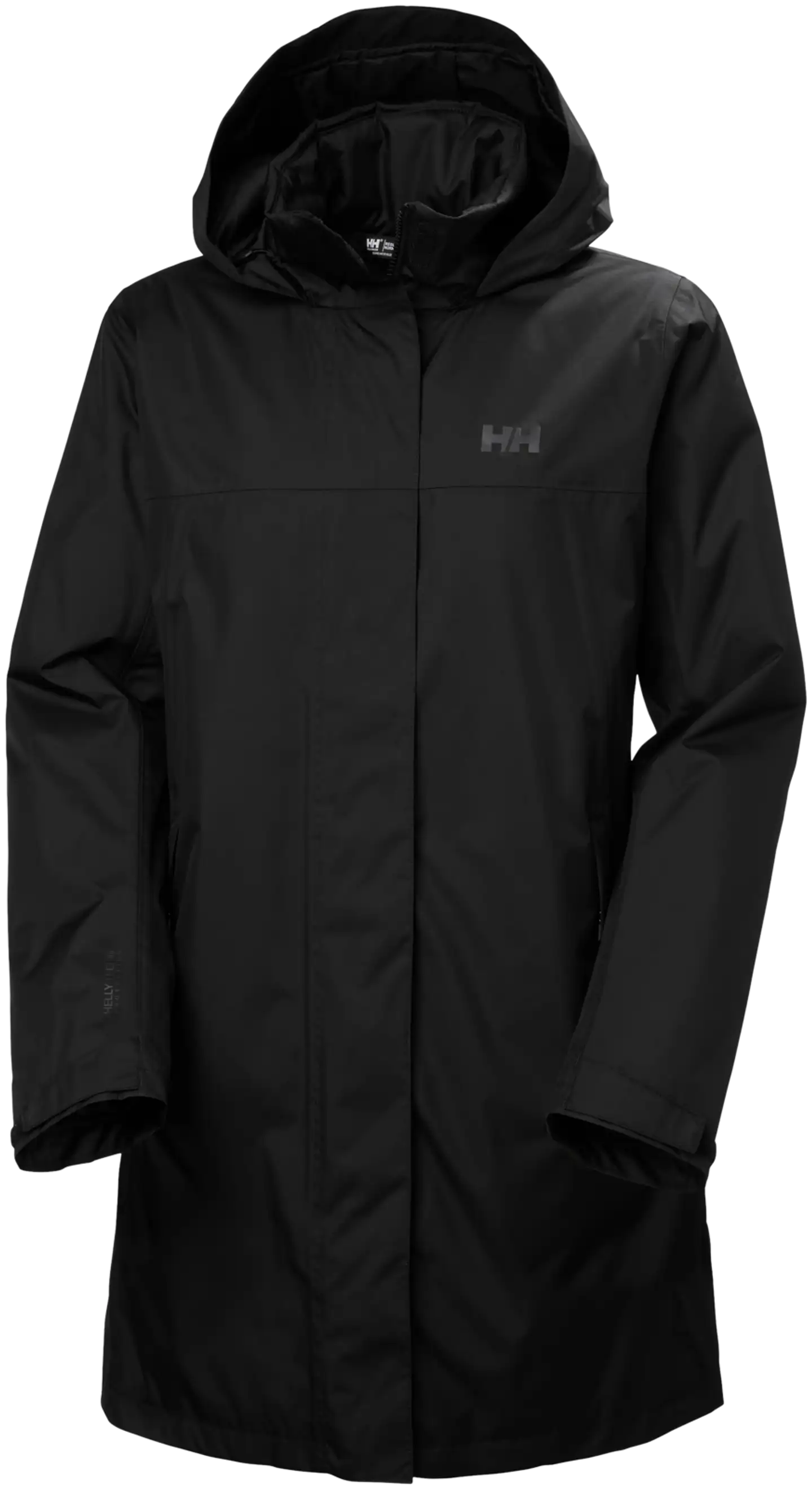 Helly Hansen naisten kevytvanutakki Vancouver Ins Raincoat - BLACK - 1