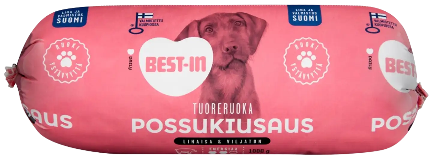 Best-In Possukiusaus Koiran Tuoreruoka 1000g