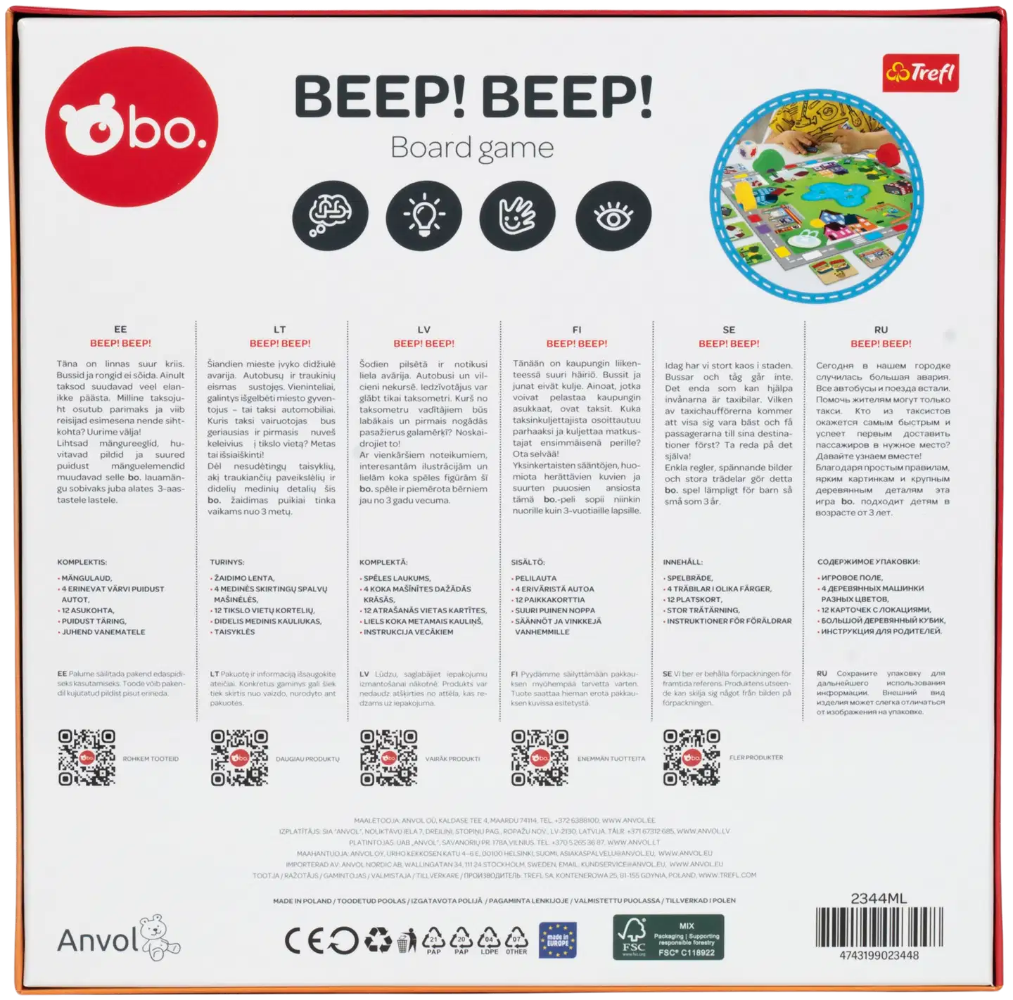 bo. lautapeli Beep! Beep! - 4