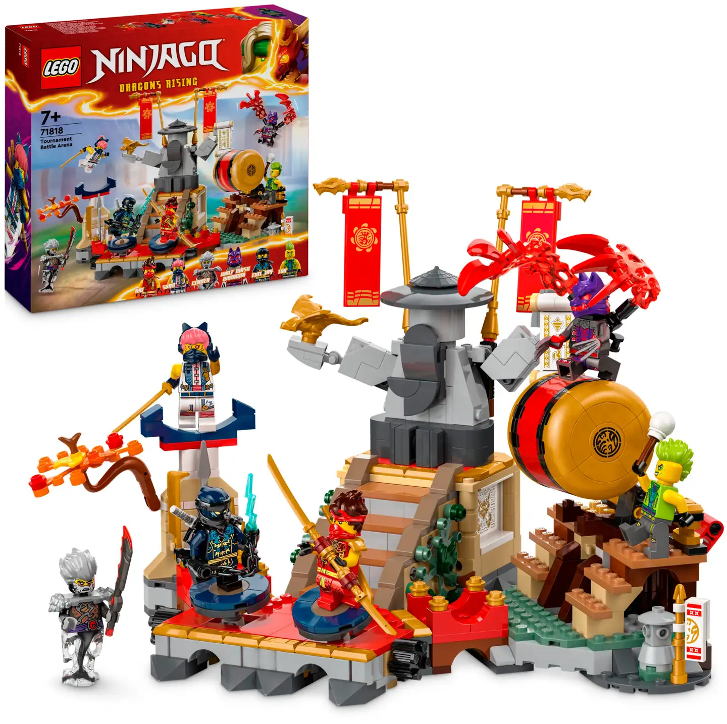 LEGO Ninjago 71818 Turnajaisten taisteluareena - 2