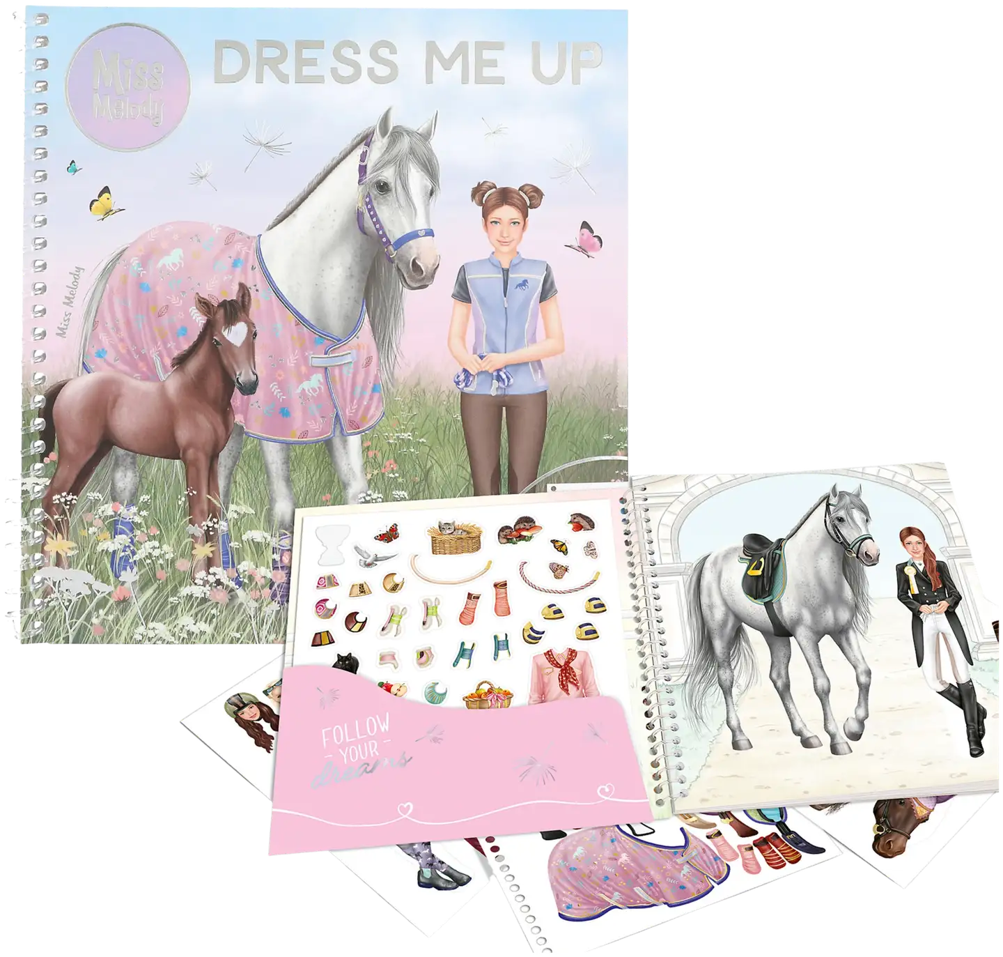 Miss Melody tarrakirja Dress Me Up - 2