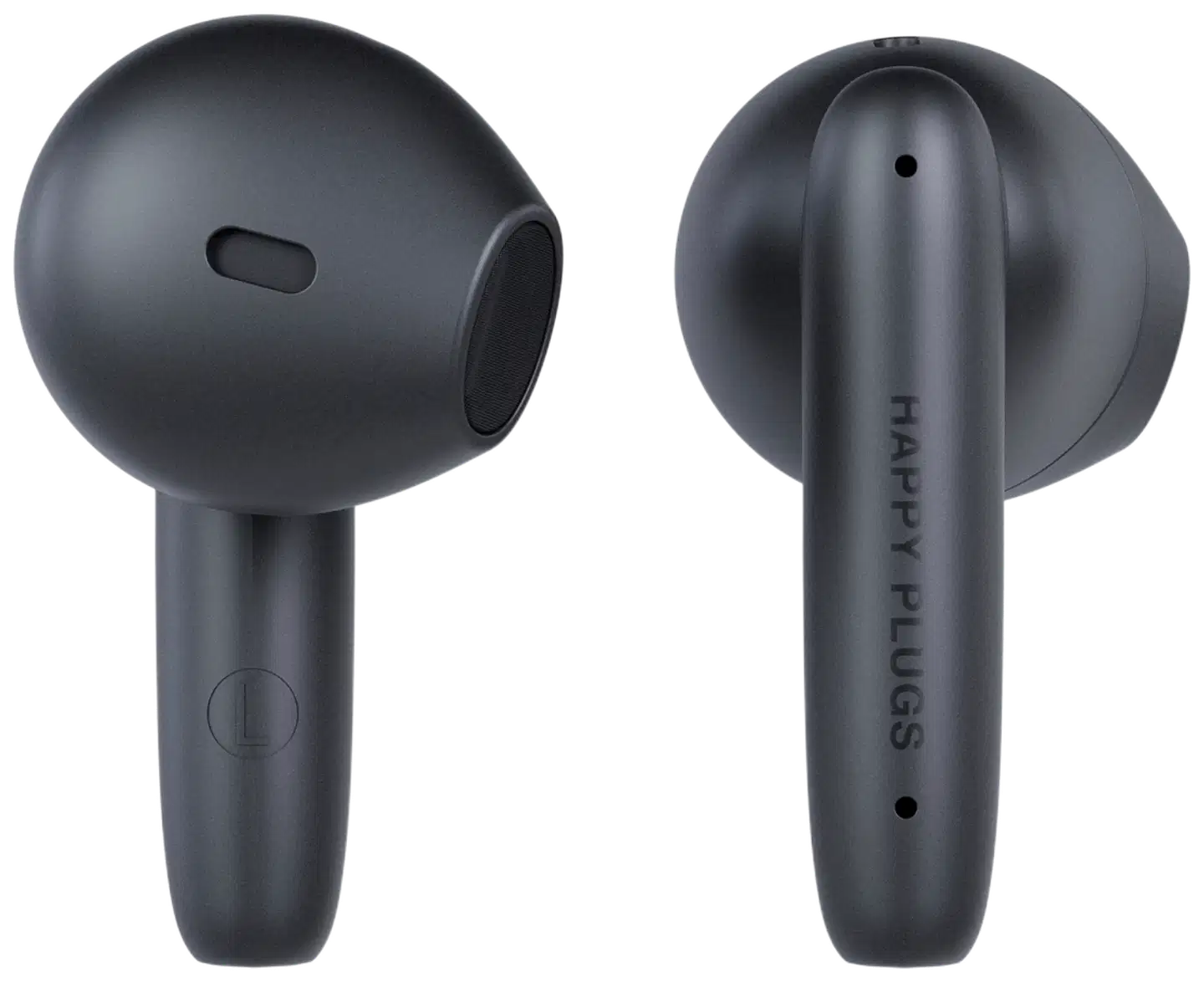 Happy Plugs langattomat nappikuulokkeet Joy Lite, musta - 4