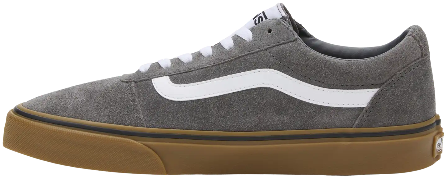 Vans miesten mokkanahkainen vapaa-ajan jalkine Ward Grey - Pewter/Gum - 2