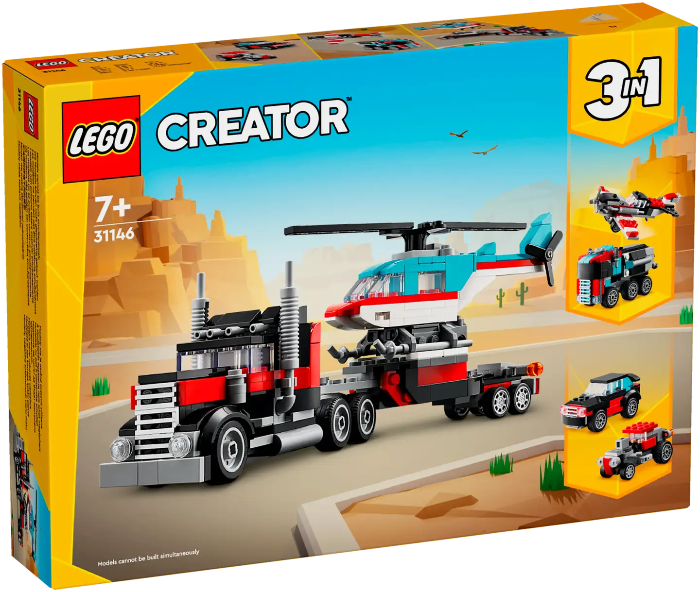 LEGO® Creator 31146 Lava-auto ja helikopteri - 2