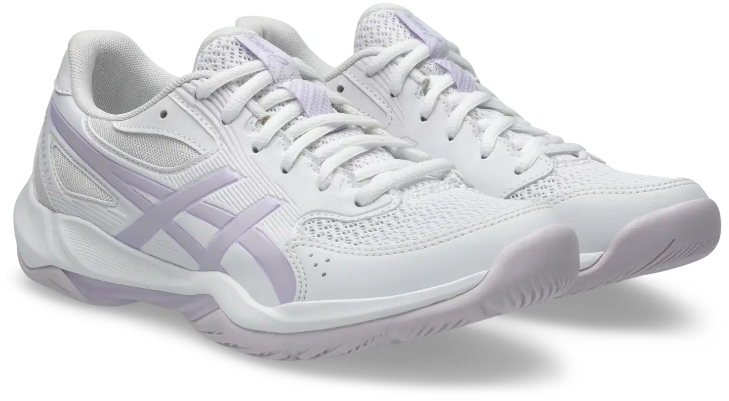 Asics Gel-Rocket 12 naisten sisäpelikenkä - WHITE/DAHLIA - 1