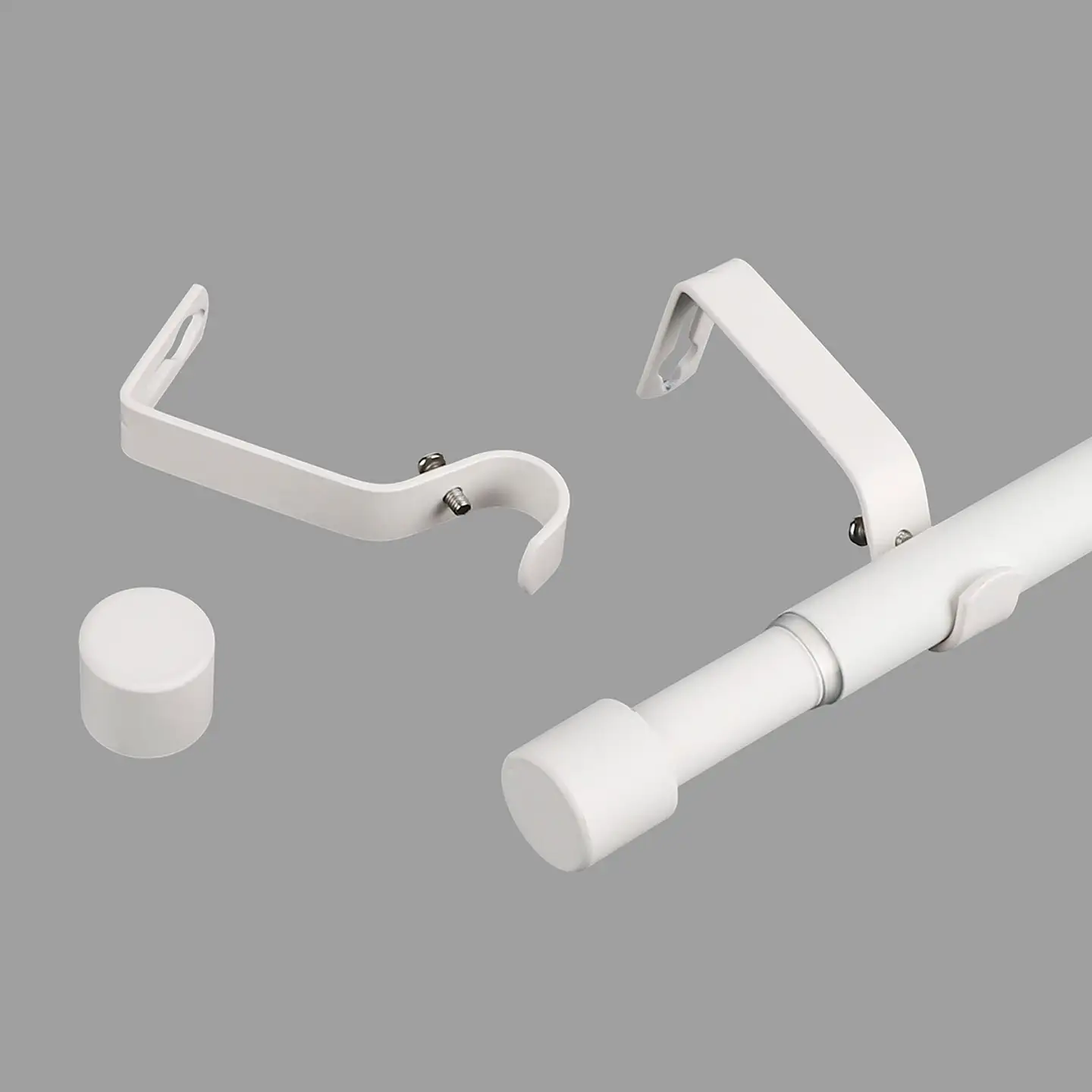 Ihanin verhotanko Sofia mattavalkoinen 160-310cm 16/19mm - 2