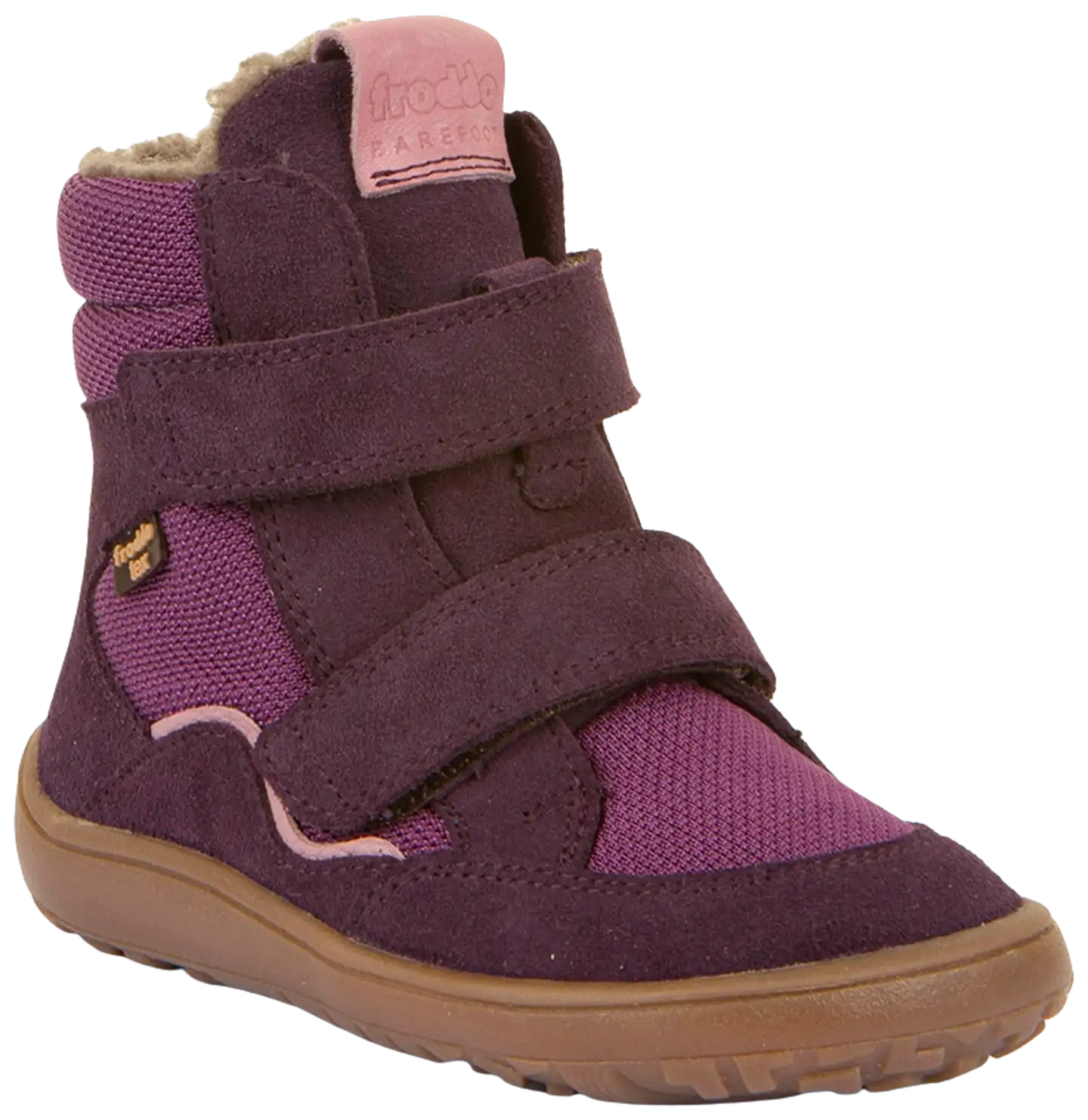 Froddo lasten talvipaljasjalkakenkä Tex Winter - Purple - 2