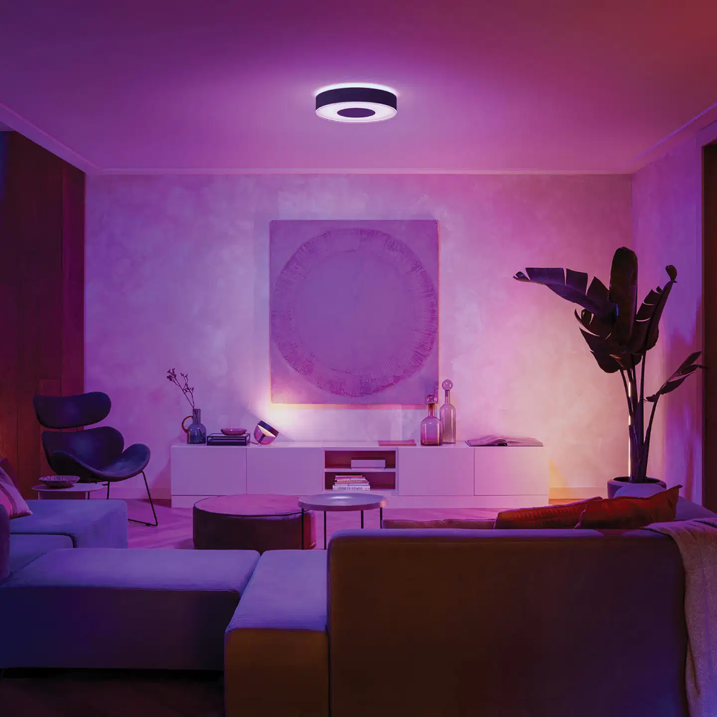 Philips Hue Infuse -kattovalaisin 34W 2000-6500K 2350LM keskikoko musta - 6